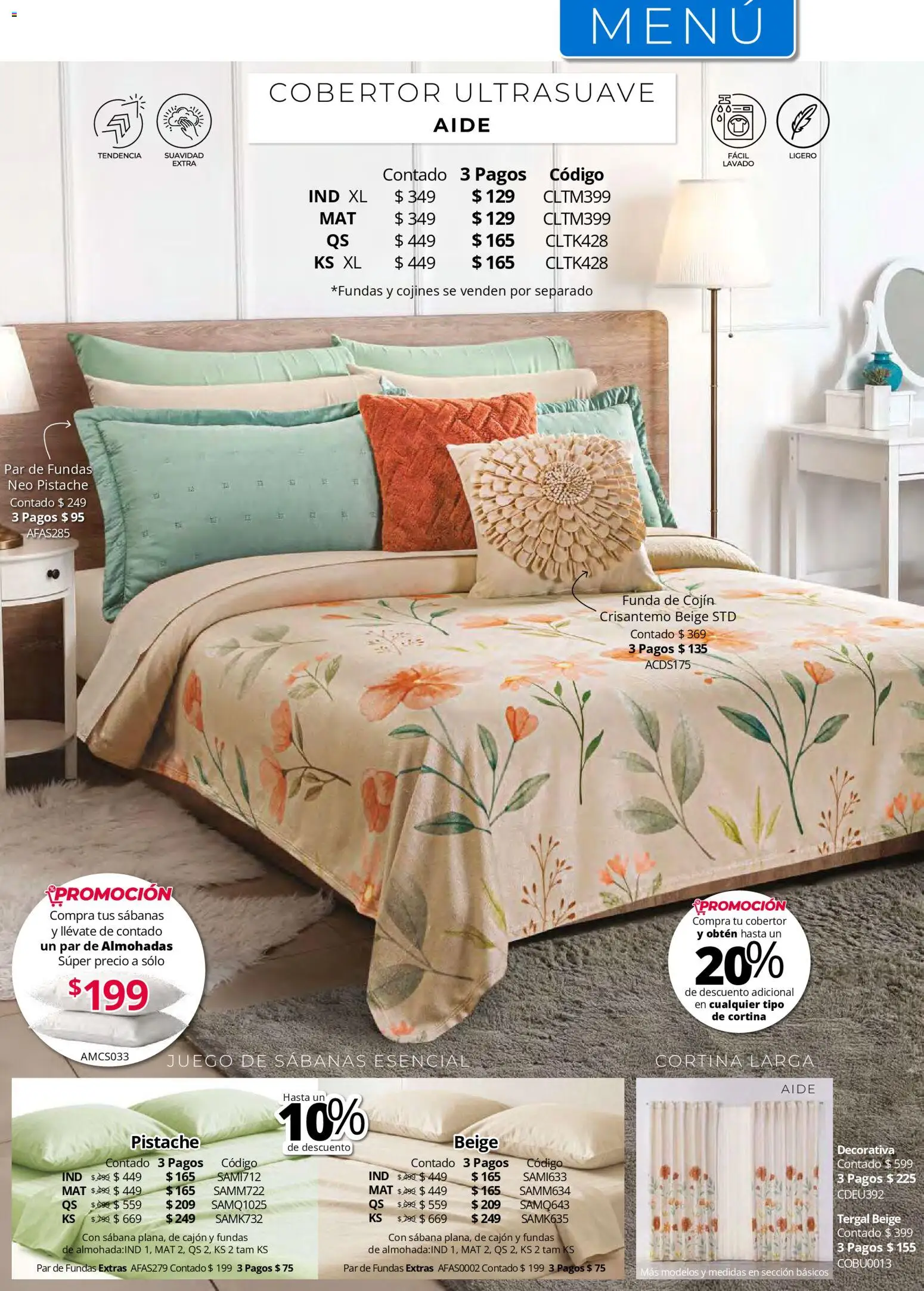 ¡El último » catálogo de Colchas Concord para Julio « está aquí! Descubre las SUPER OFERTAS. | México