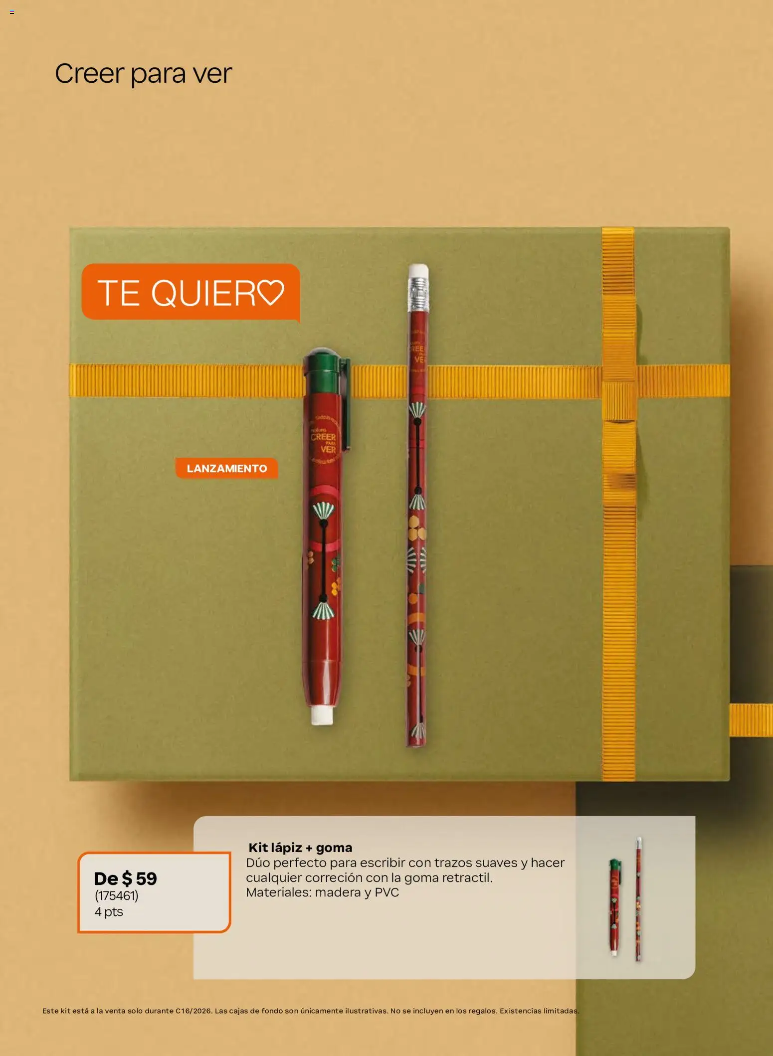 Natura campaña  2026 Folleto in México