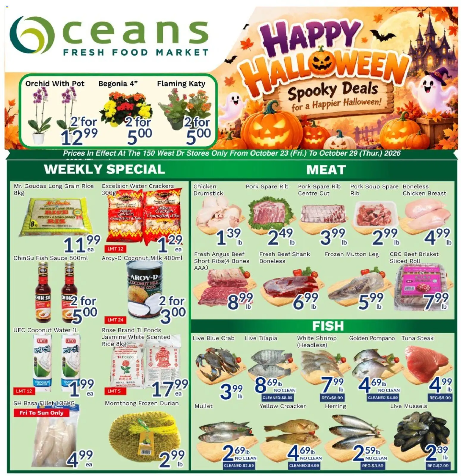 Oceans weekly flyer / circulaire Flyer in Canada