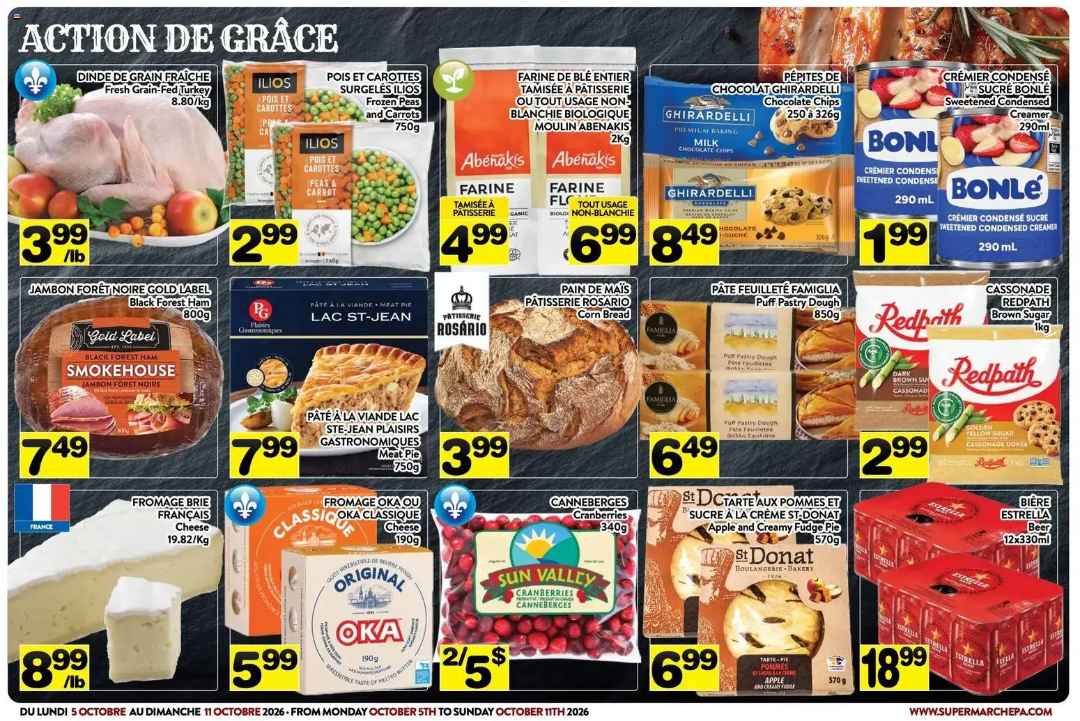 Pa Supermarché weekly flyer / circulaire Flyer in Canada