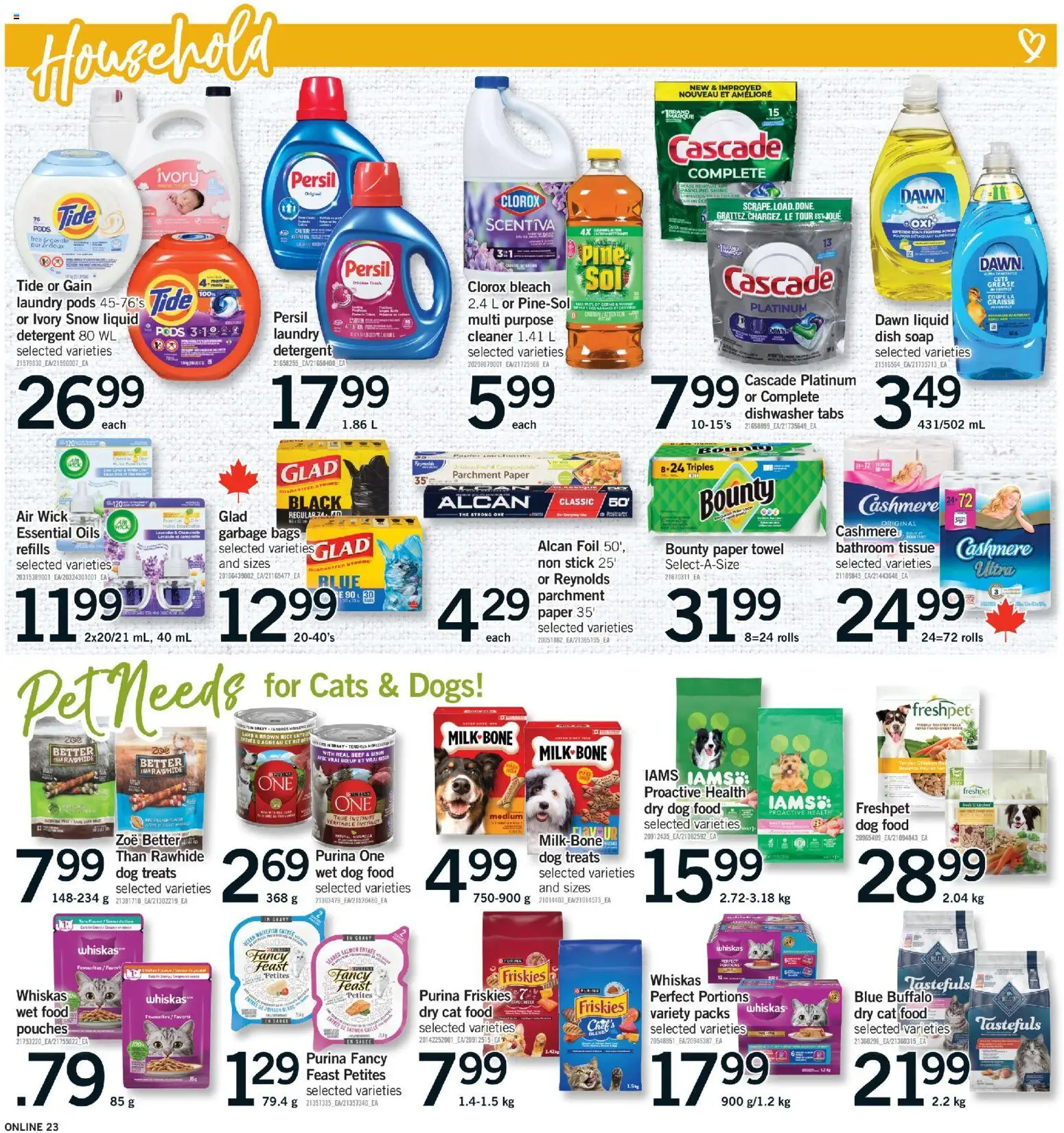 Fortinos weekly flyer / circulaire Flyer in Canada