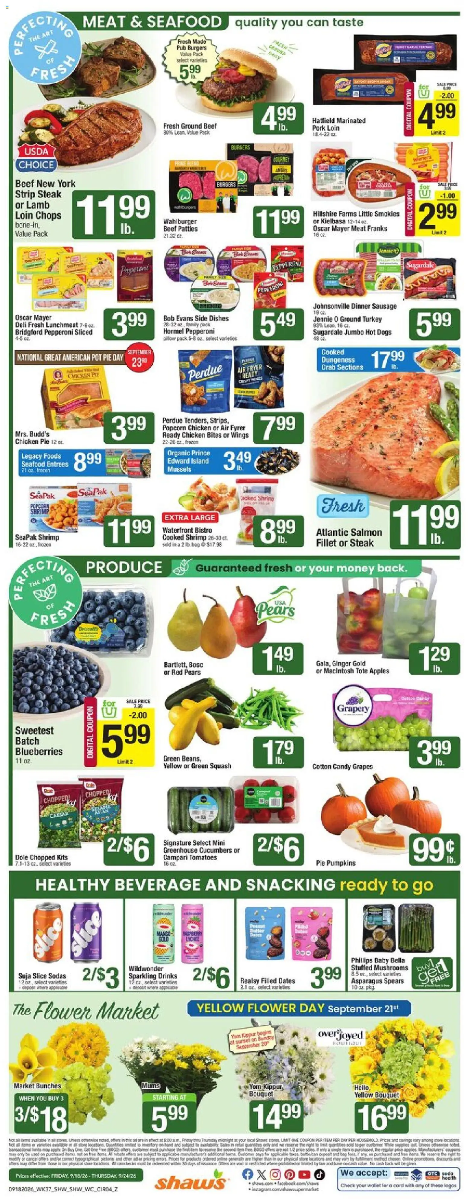Shaw`s Weekly Ad Weekly Ad in United States