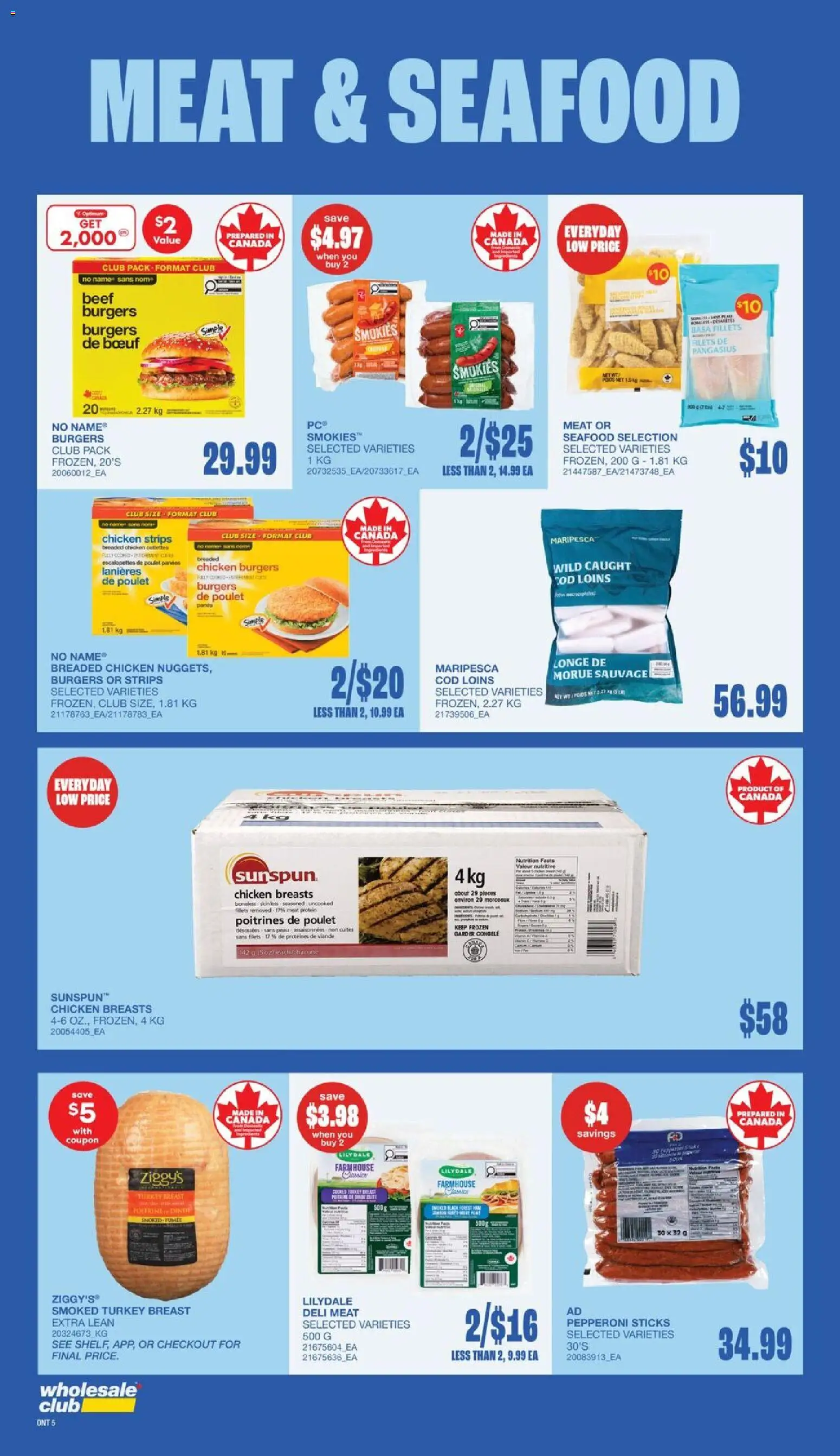 Wholesale Club weekly flyer / circulaire Flyer in Canada