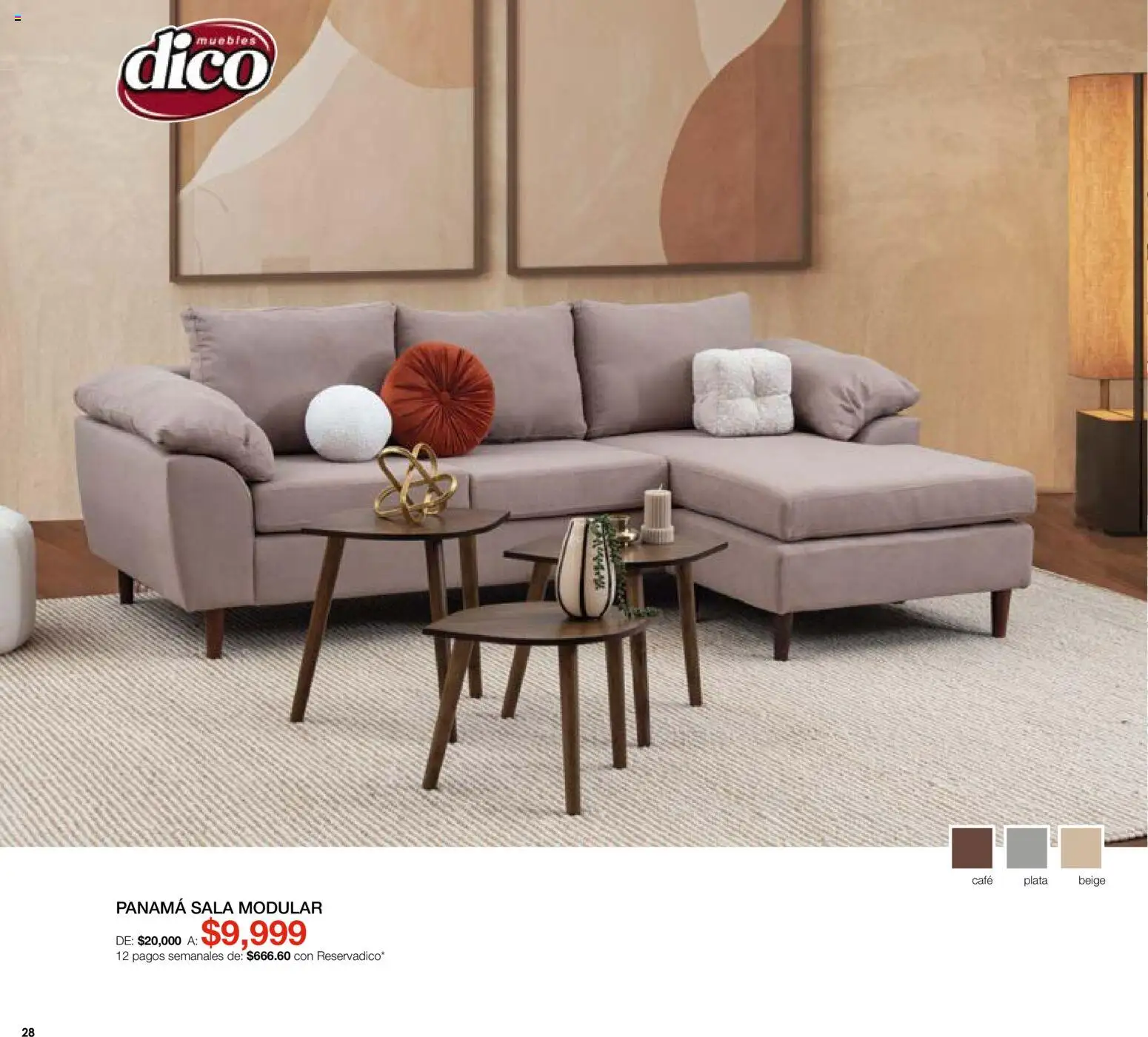 ¡El último » catálogo de Muebles Dico para Julio « está aquí! Descubre las SUPER OFERTAS. | México