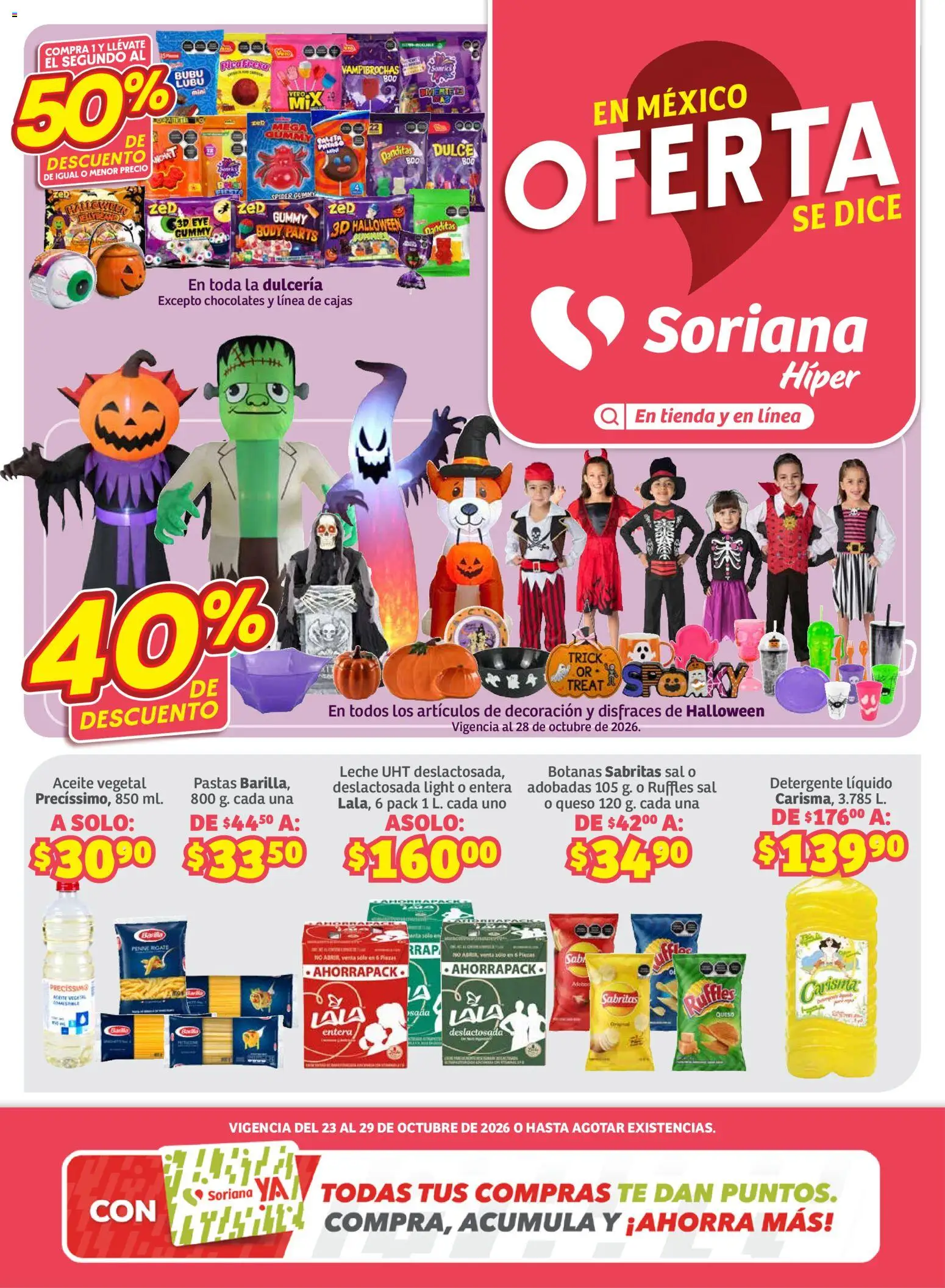 Soriana folleto Folleto in México