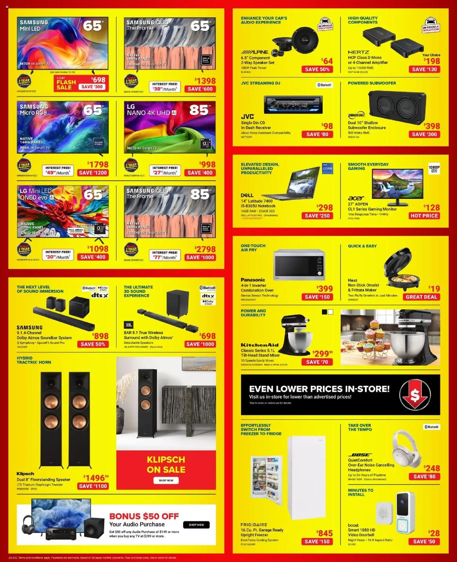 Visions weekly flyer / circulaire Flyer in Canada