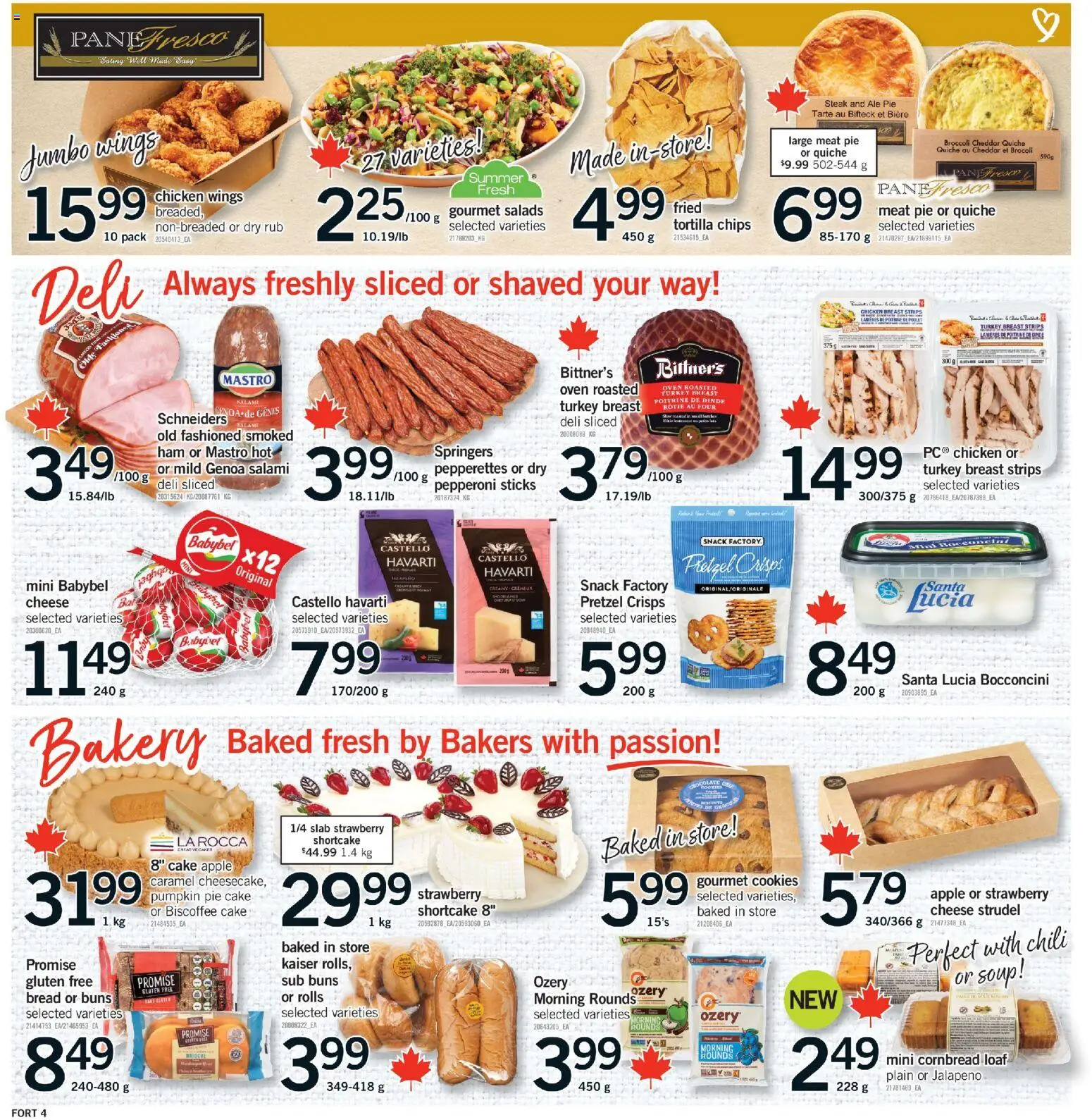 Fortinos weekly flyer / circulaire Flyer in Canada