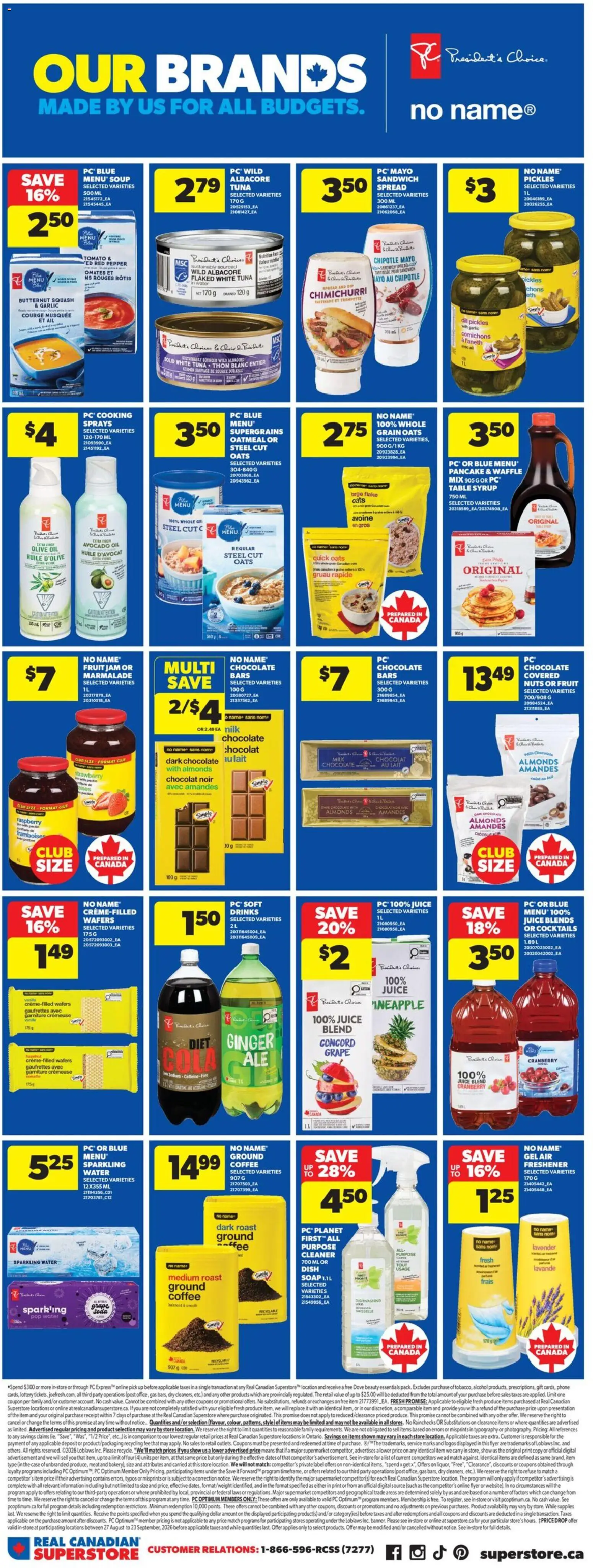 Real Canadian Superstore weekly flyer / circulaire Flyer in Canada