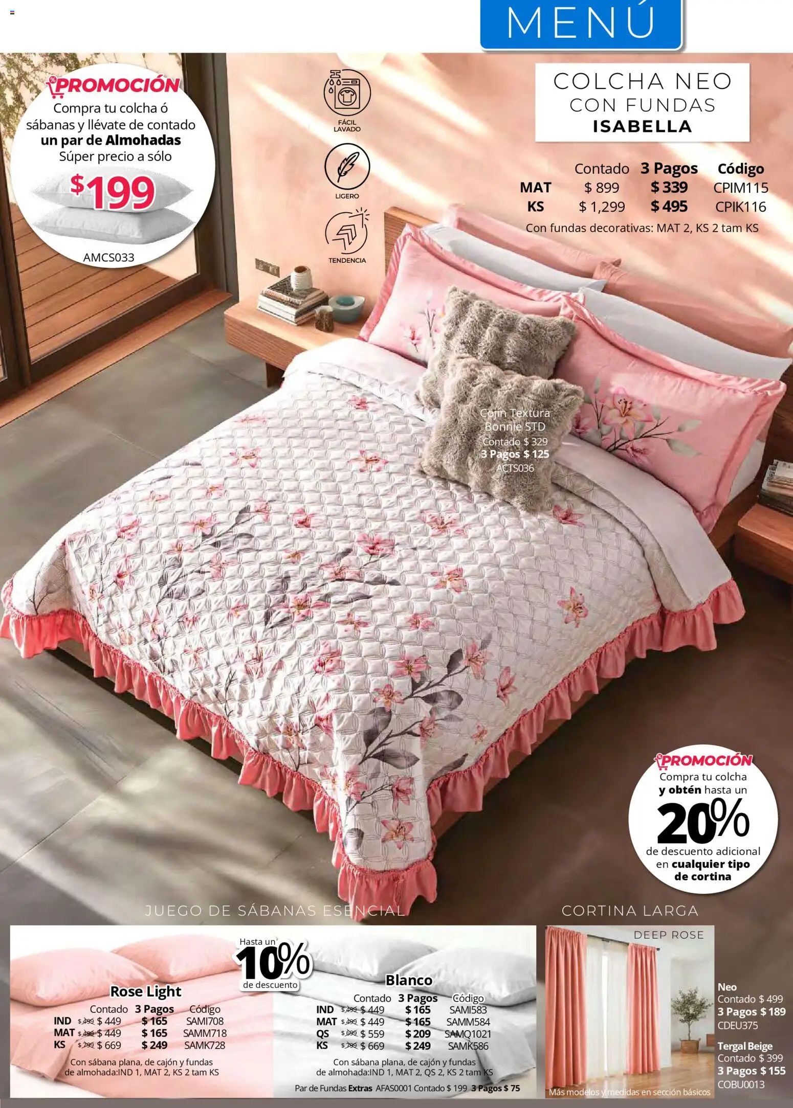 ¡El último » catálogo de Colchas Concord para Julio « está aquí! Descubre las SUPER OFERTAS. | México