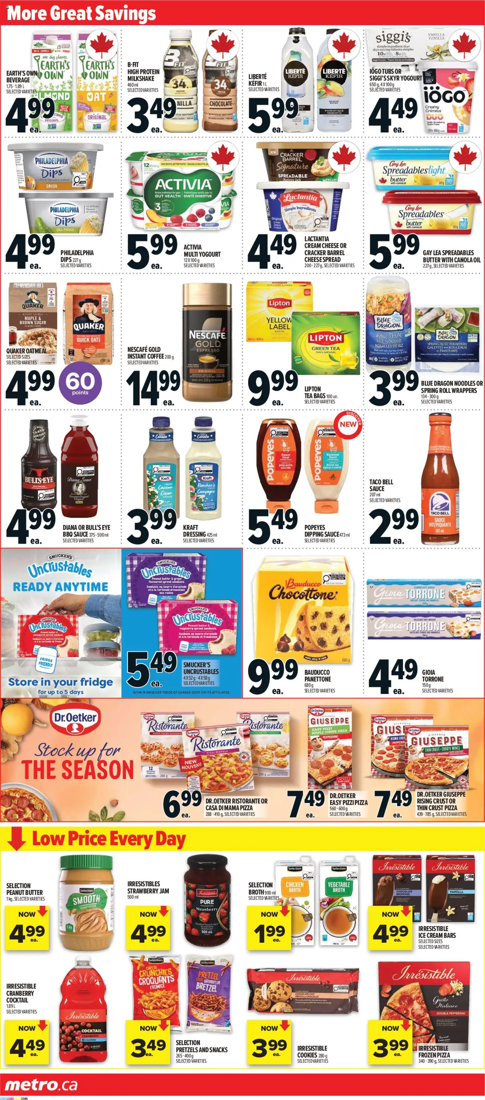 Metro weekly flyer / circulaire Flyer in Canada