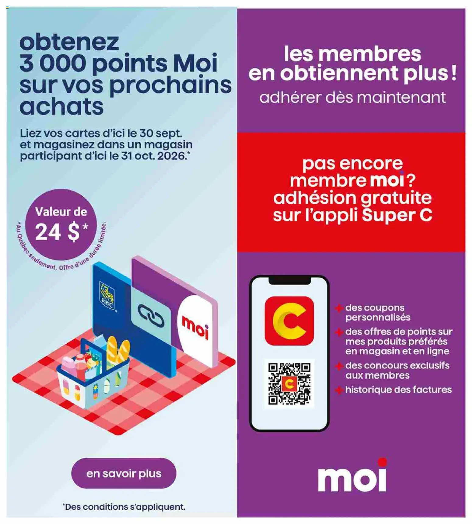 Super C weekly flyer / circulaire Flyer in Canada