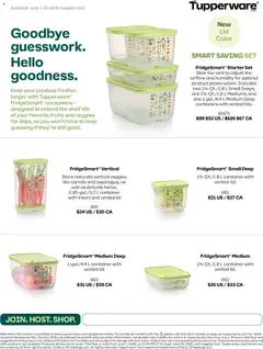Tupperware Tupperware weekly flyer