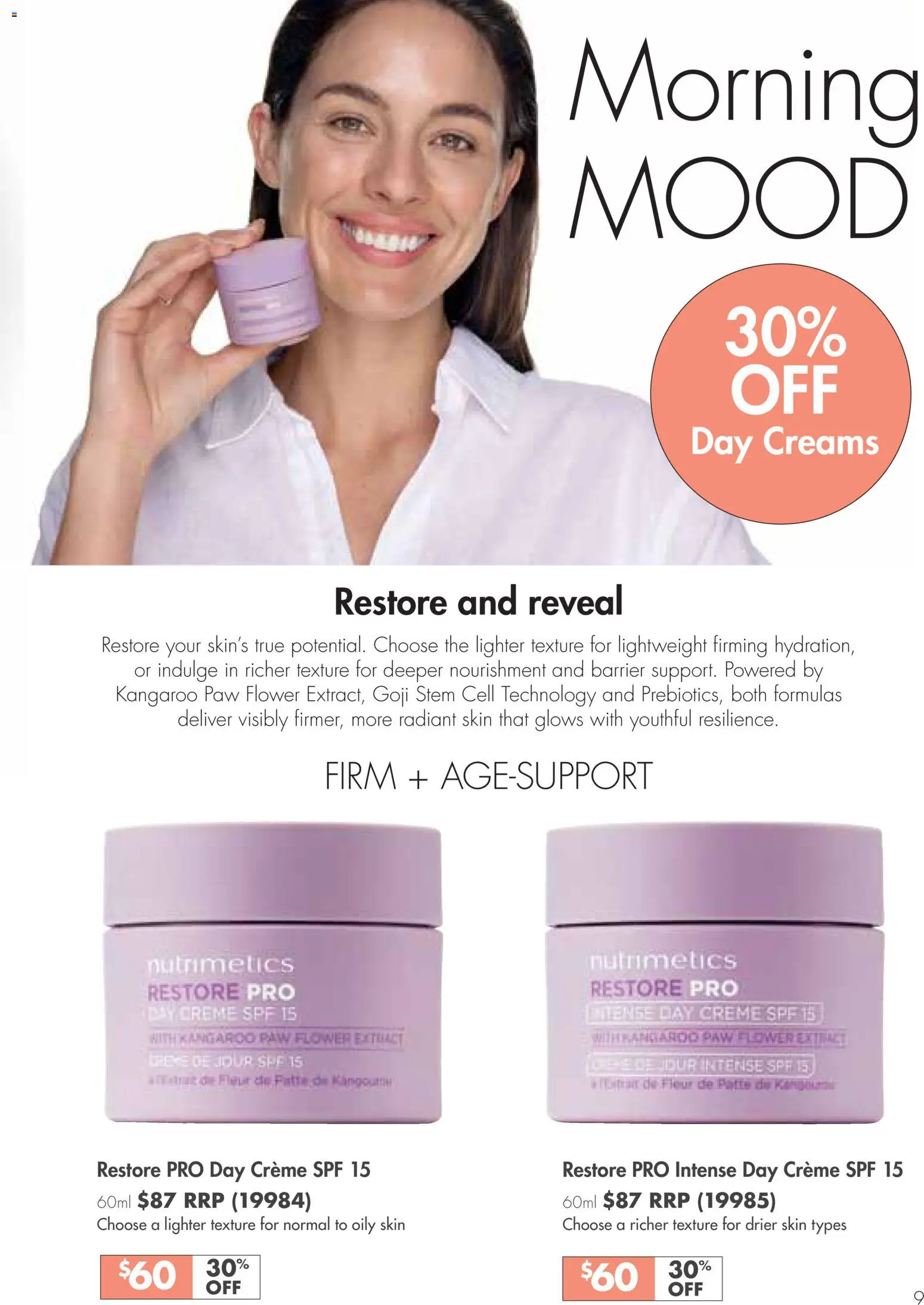 Nutrimetics 58 Years of Nutri-Glow Catalogue in Australia