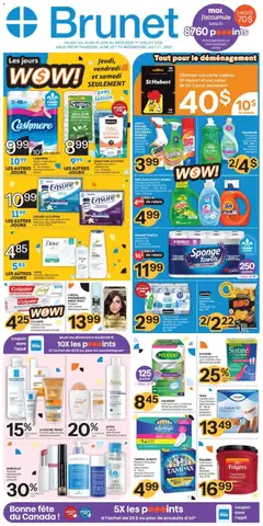 Brunet Brunet weekly flyer / circulaire