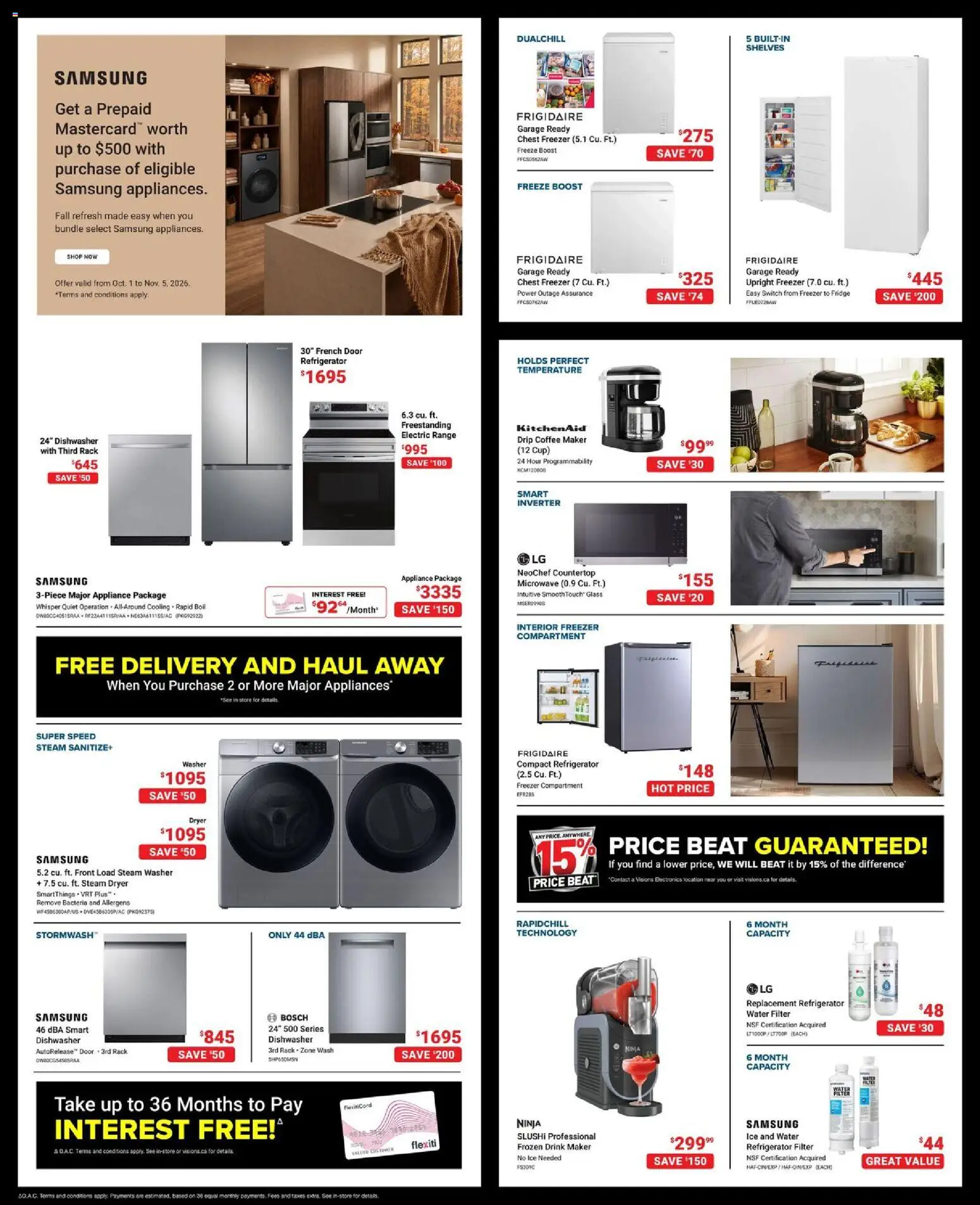 Visions weekly flyer / circulaire Flyer in Canada