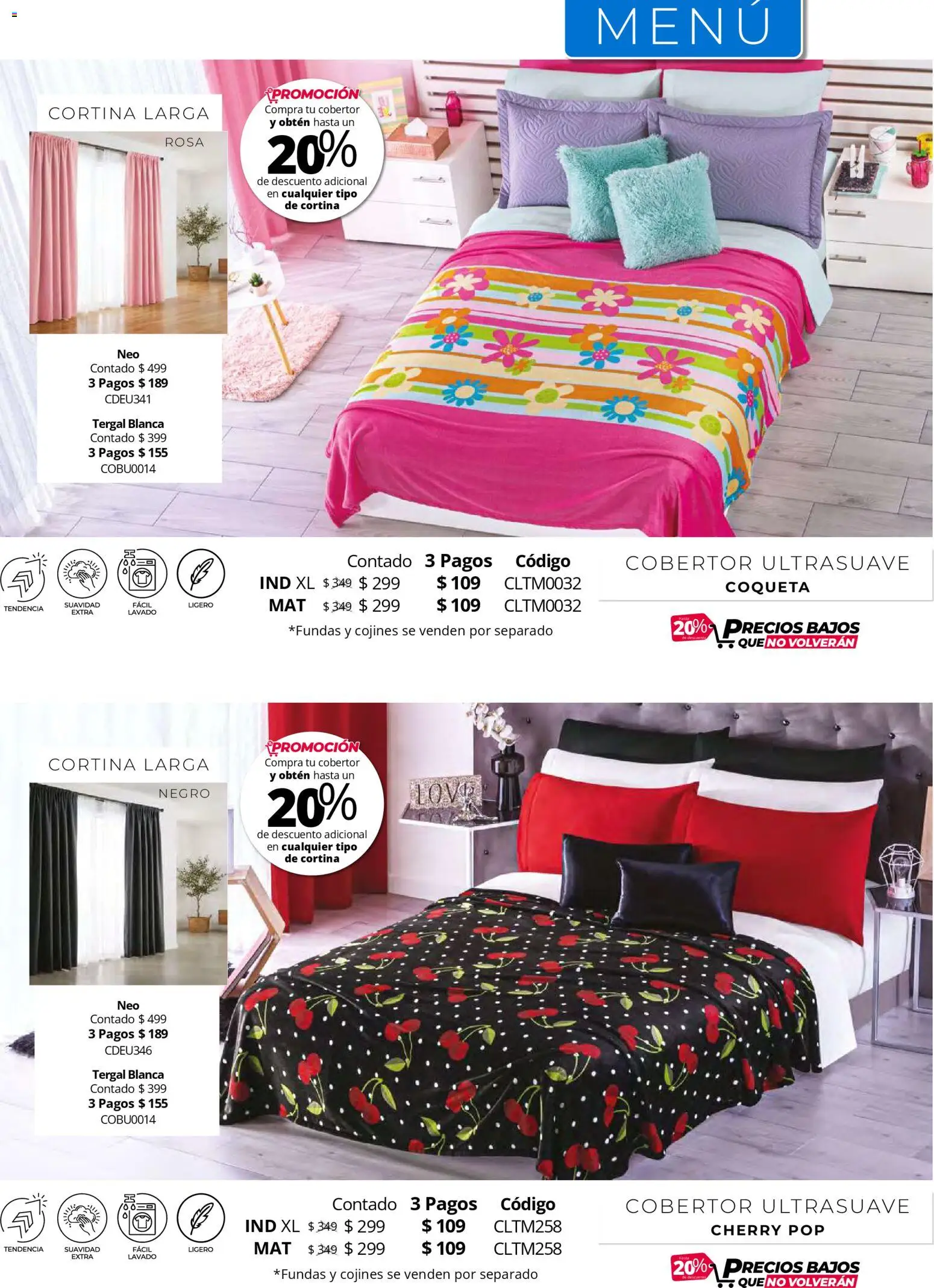 ¡El último » catálogo de Colchas Concord para Julio « está aquí! Descubre las SUPER OFERTAS. | México