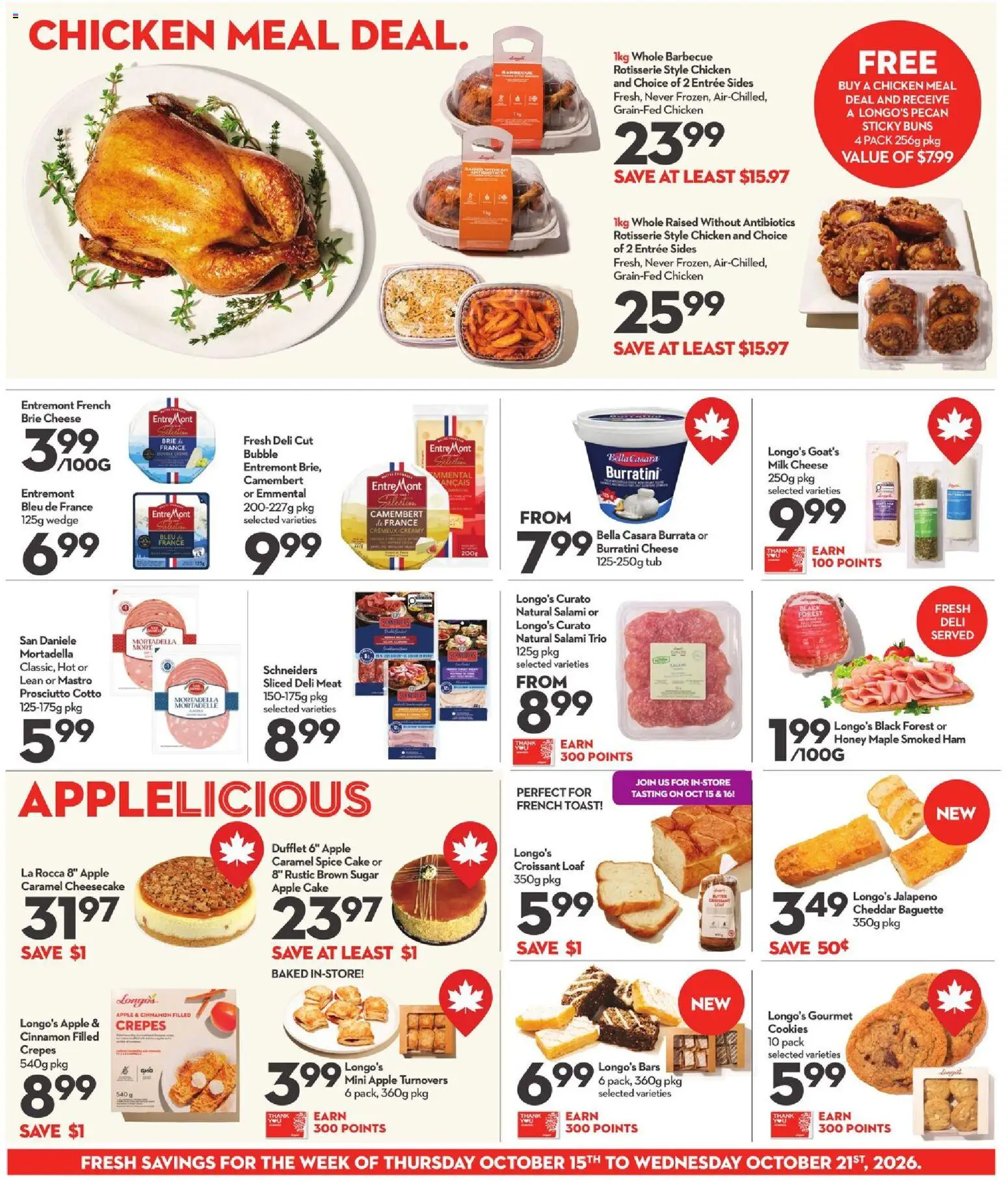 Longo`s weekly flyer / circulaire Flyer in Canada