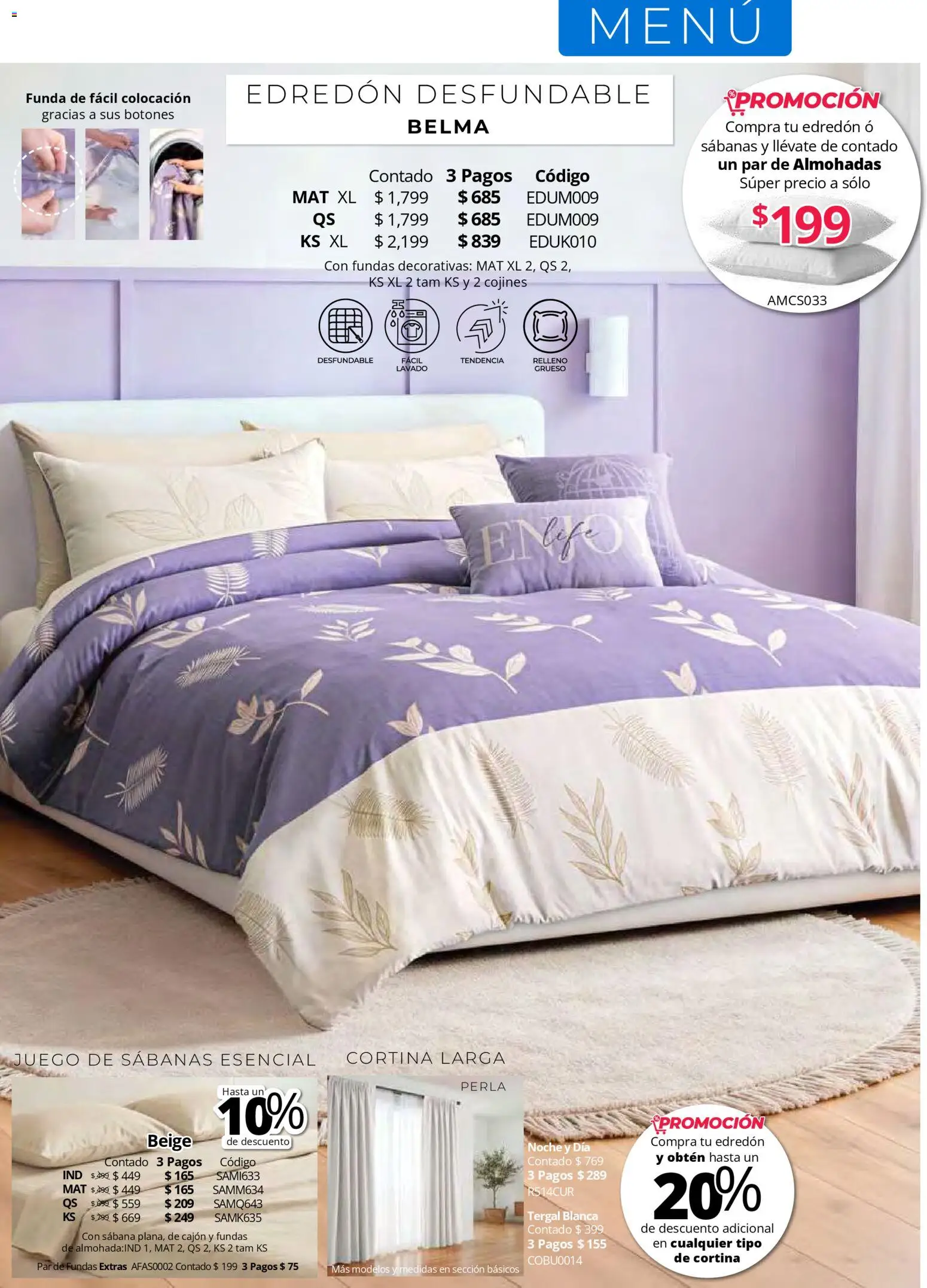 ¡El último » catálogo de Colchas Concord para Julio « está aquí! Descubre las SUPER OFERTAS. | México