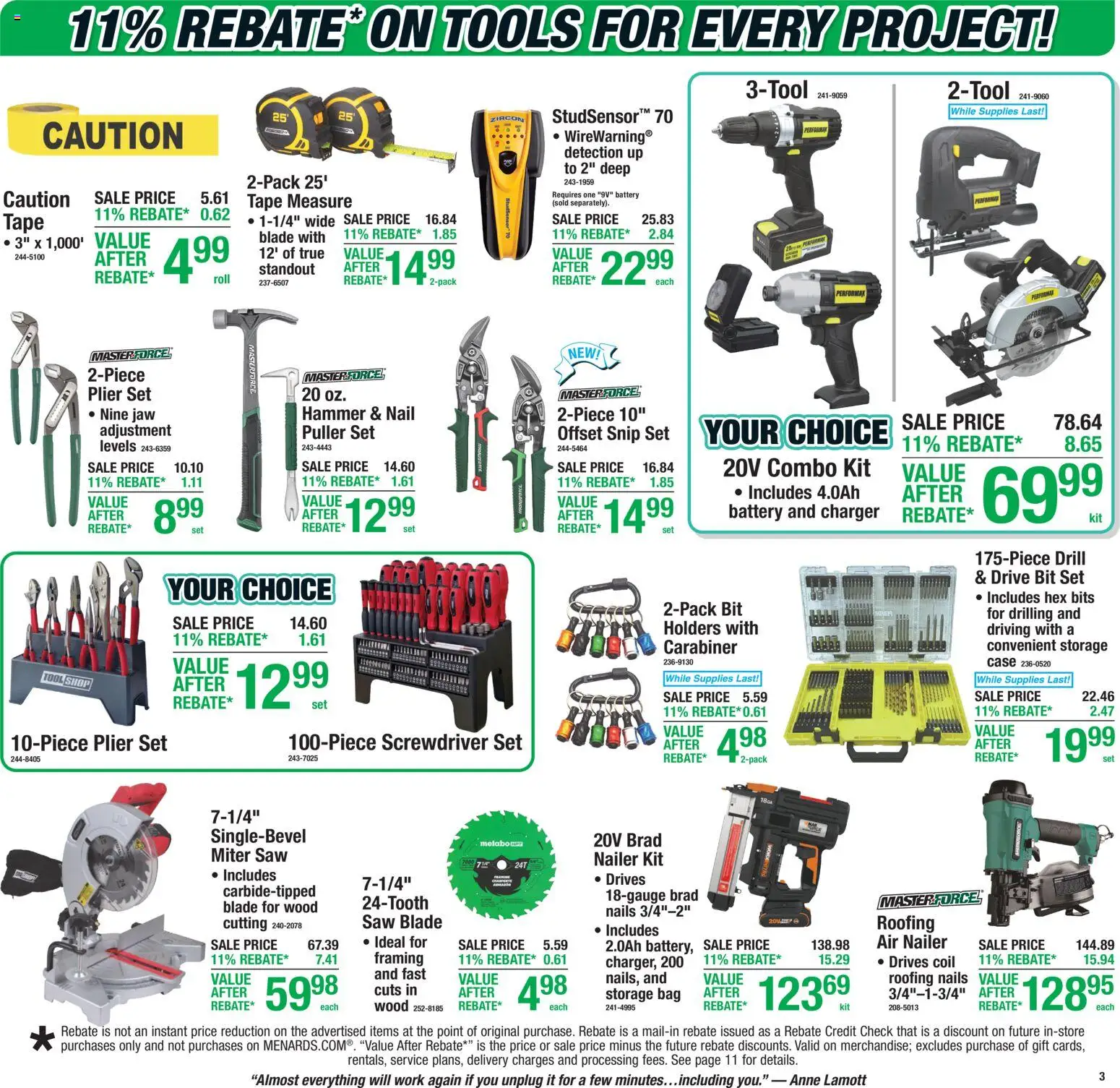 Menards Weekly Ad Weekly Ad in United States
