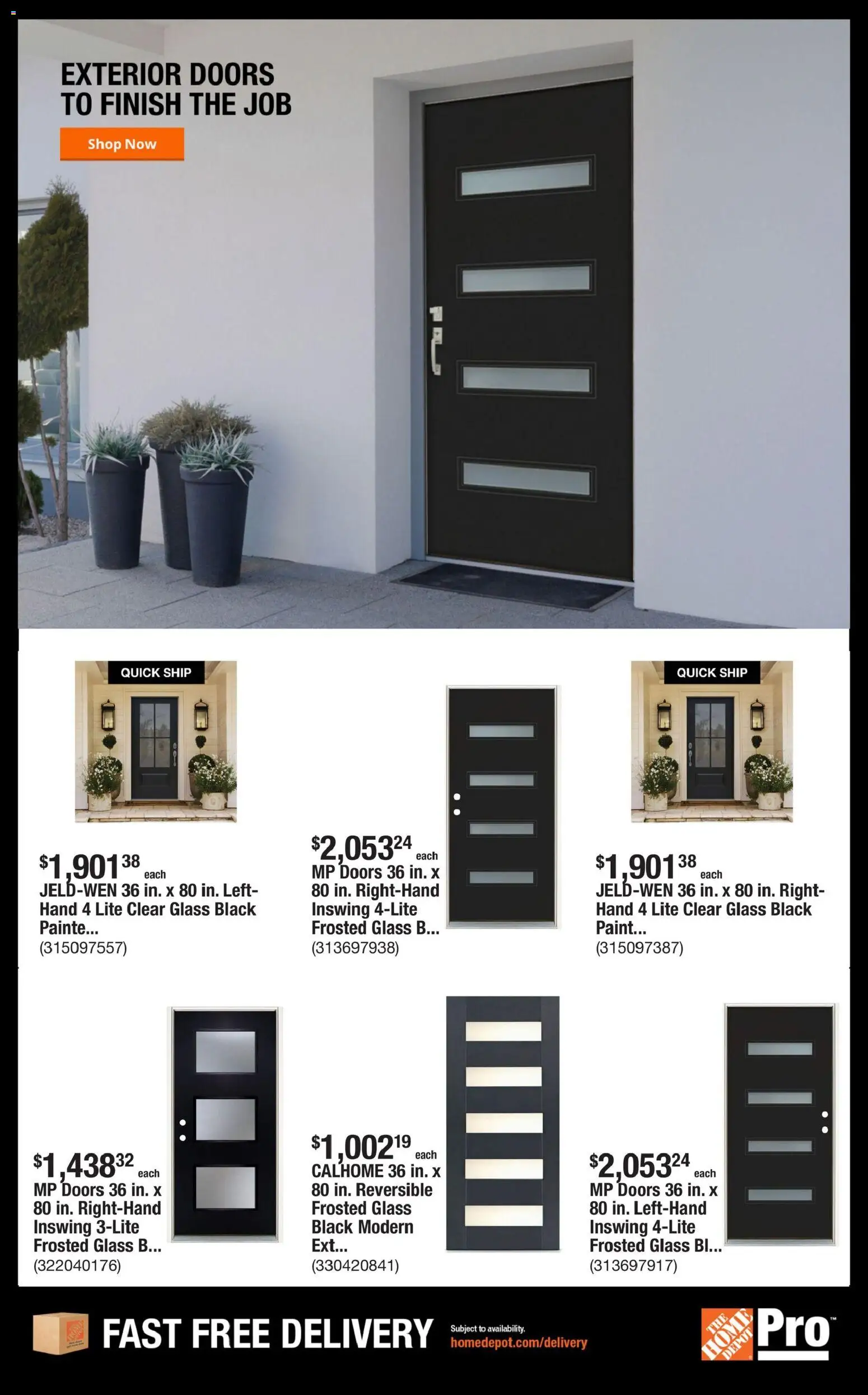 Home Depot Shop Pro Ad Weekly Ad in United States