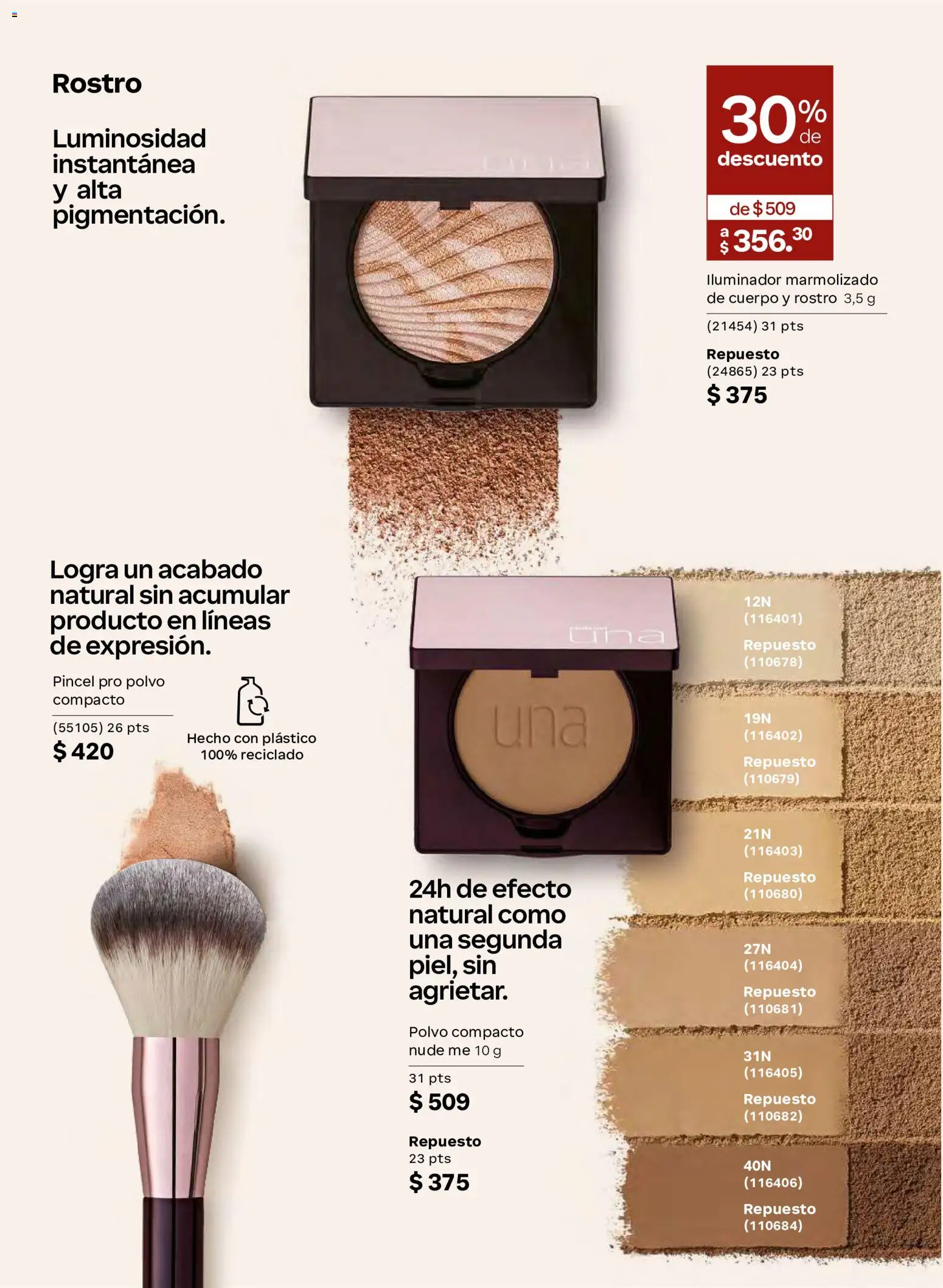 Natura campaña 17 2026 Folleto in México