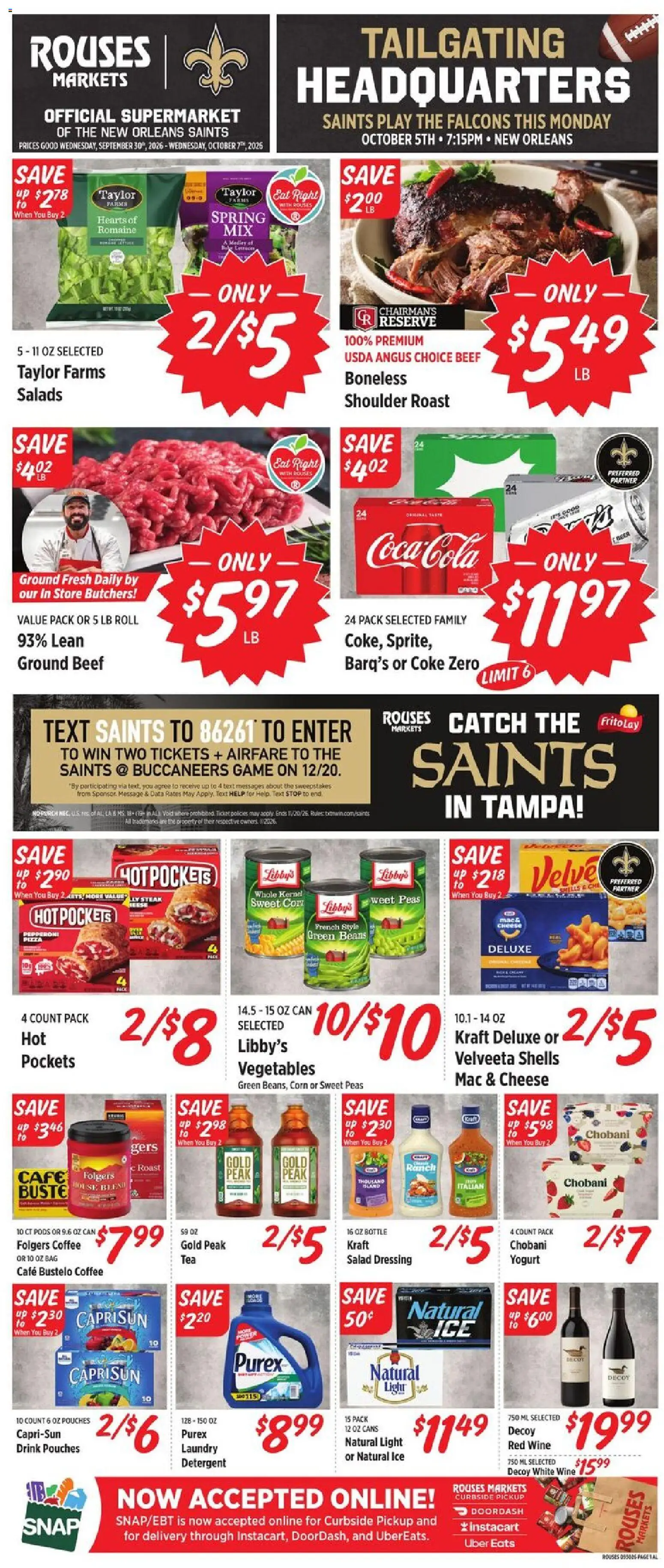 Rouses Weekly Ad Weekly Ad in United States