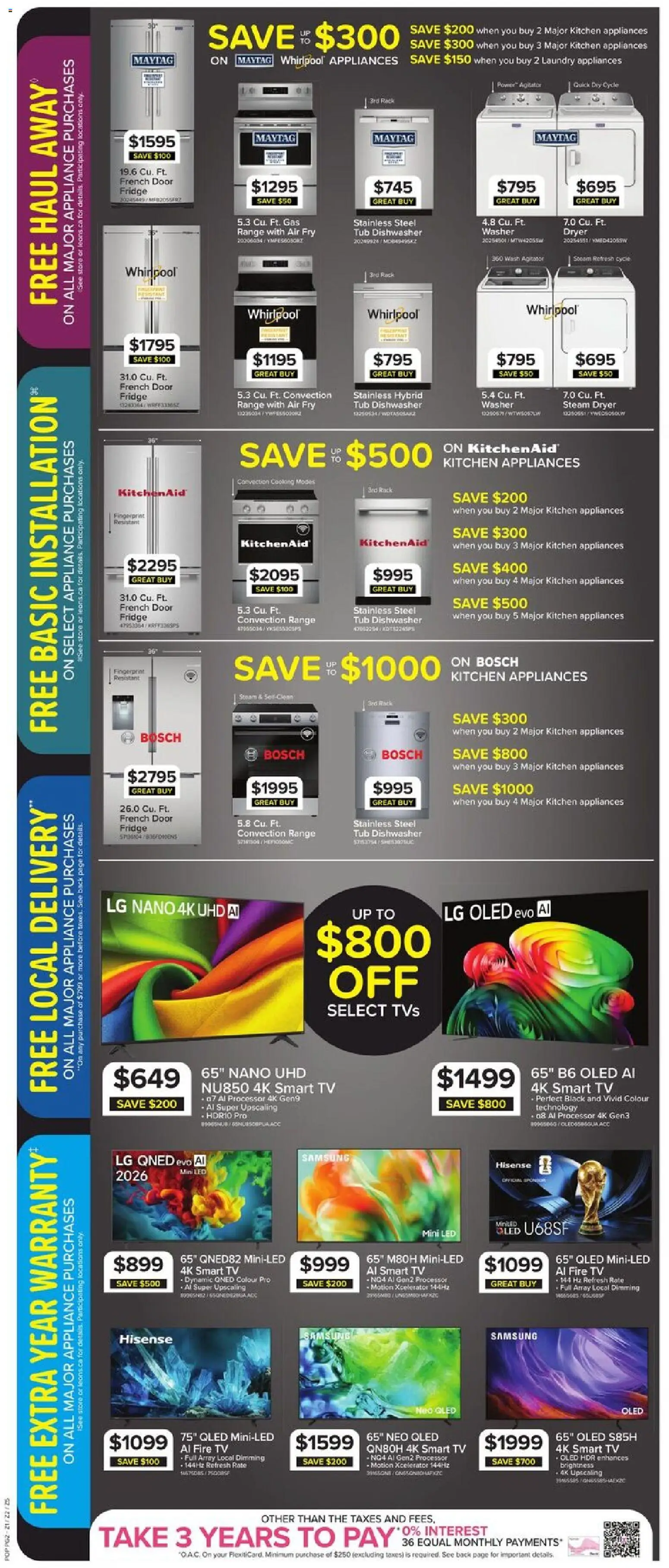 Leon's Flyer from Jul 9, 2026 - Unlock Huge Savings | Canada