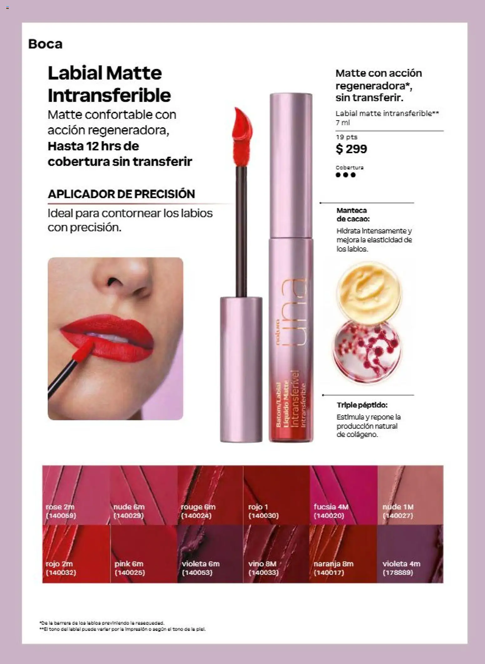 Natura campaña 14 2026 Folleto in México