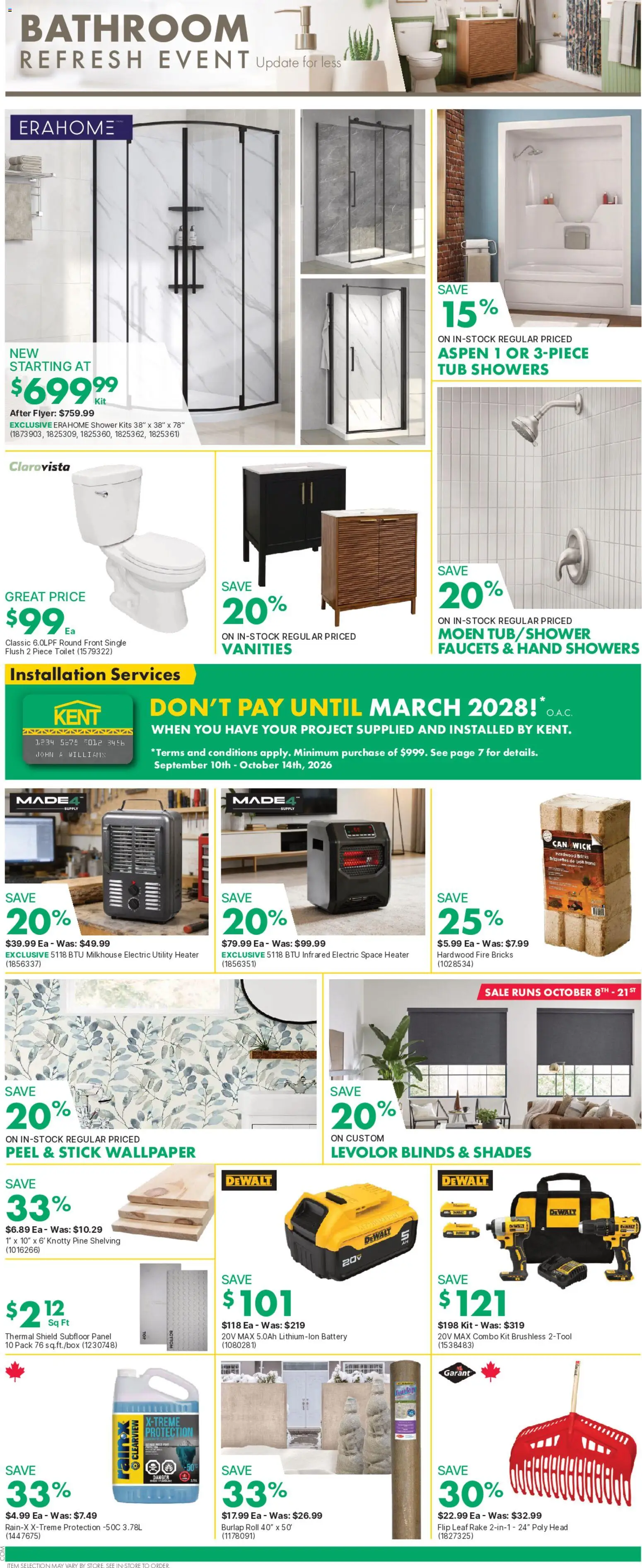 Kent weekly flyer / circulaire Flyer in Canada