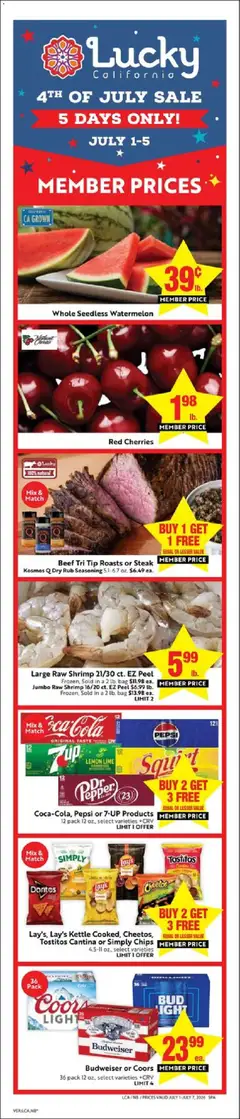 Lucky-supermarkets Lucky Supermarkets Weekly Ad