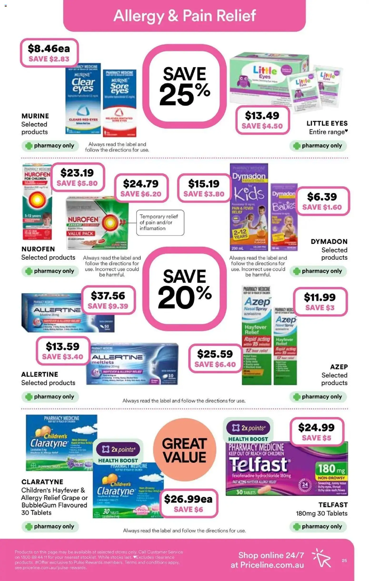 Priceline Pharmacy catalogue Catalogue in Australia
