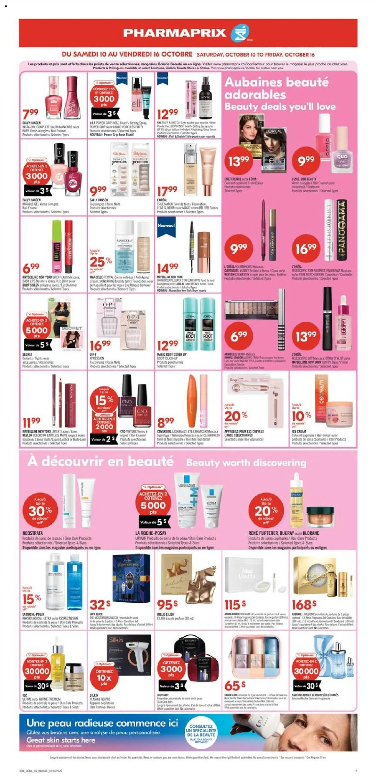 Pharmaprix weekly flyer / circulaire Flyer in Canada