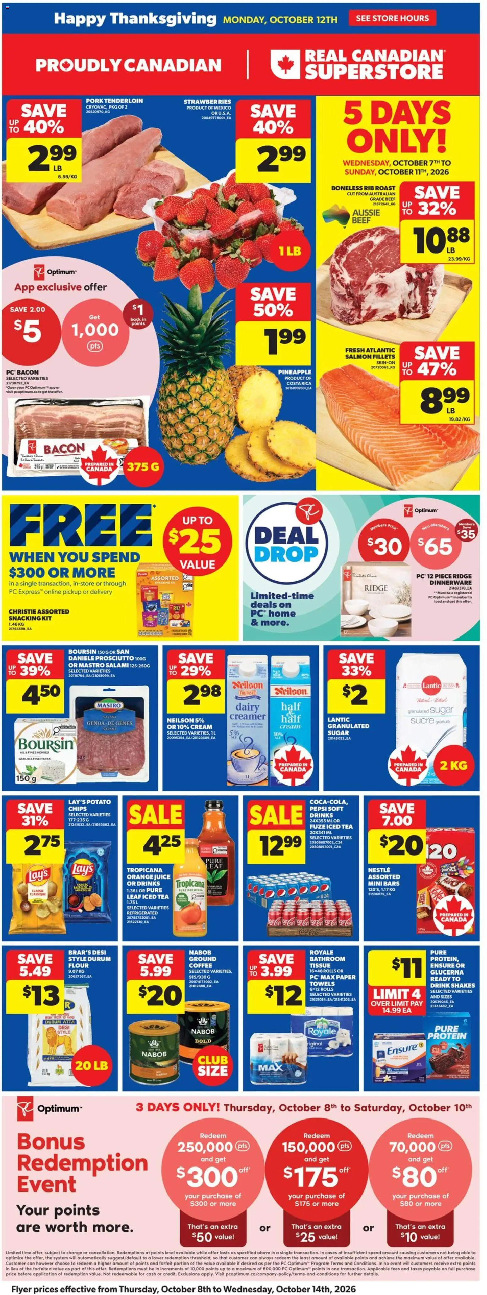 Real Canadian Superstore weekly flyer / circulaire Flyer in Canada