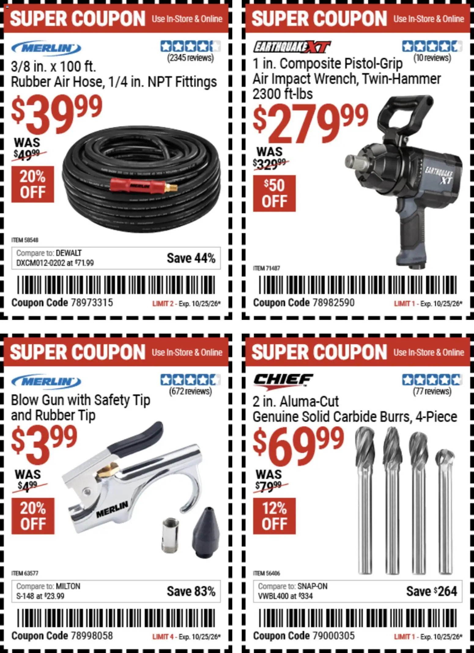 Harbor Freight Weekly Ad Weekly Ad in United States