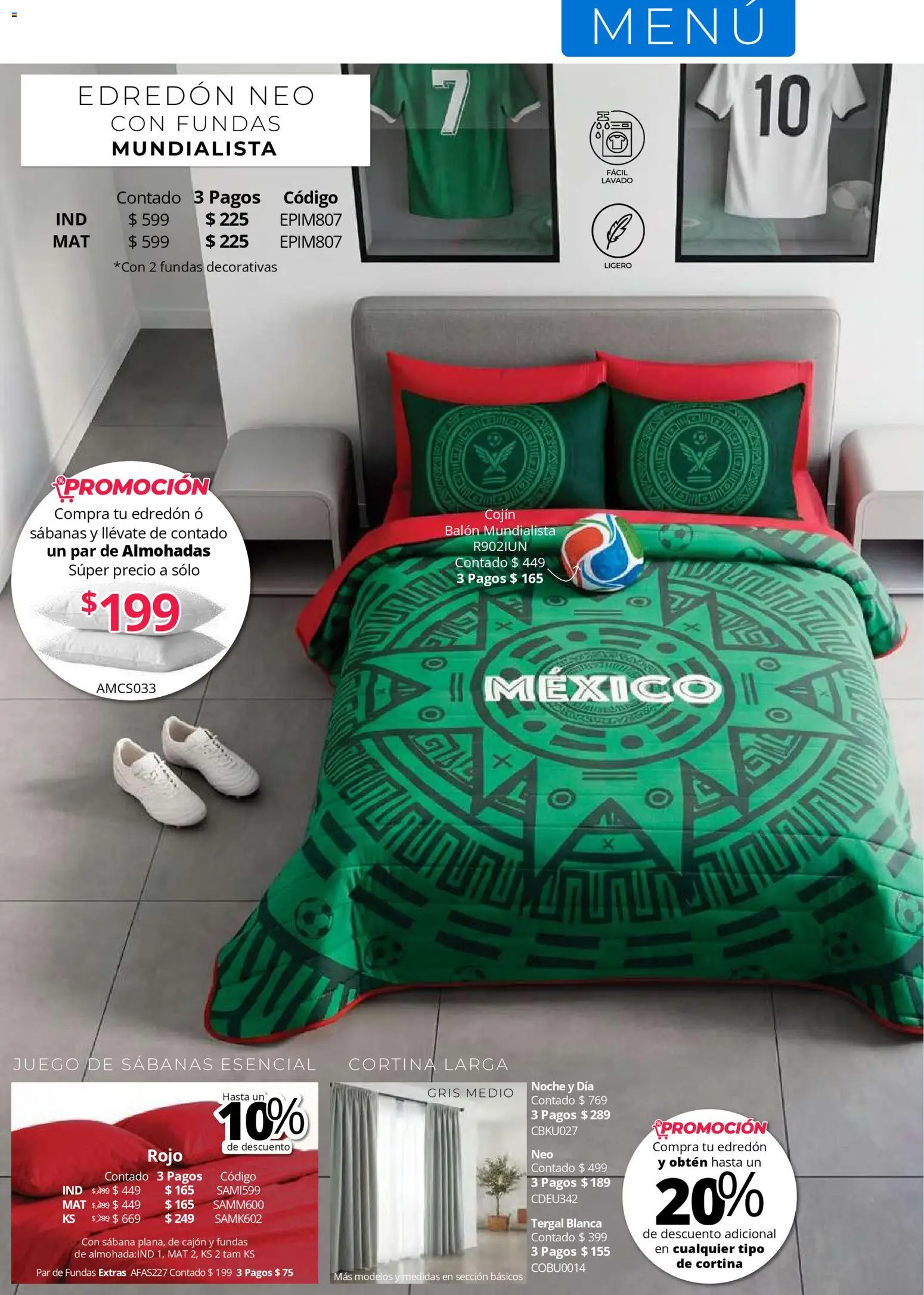 ¡El último » catálogo de Colchas Concord para Julio « está aquí! Descubre las SUPER OFERTAS. | México