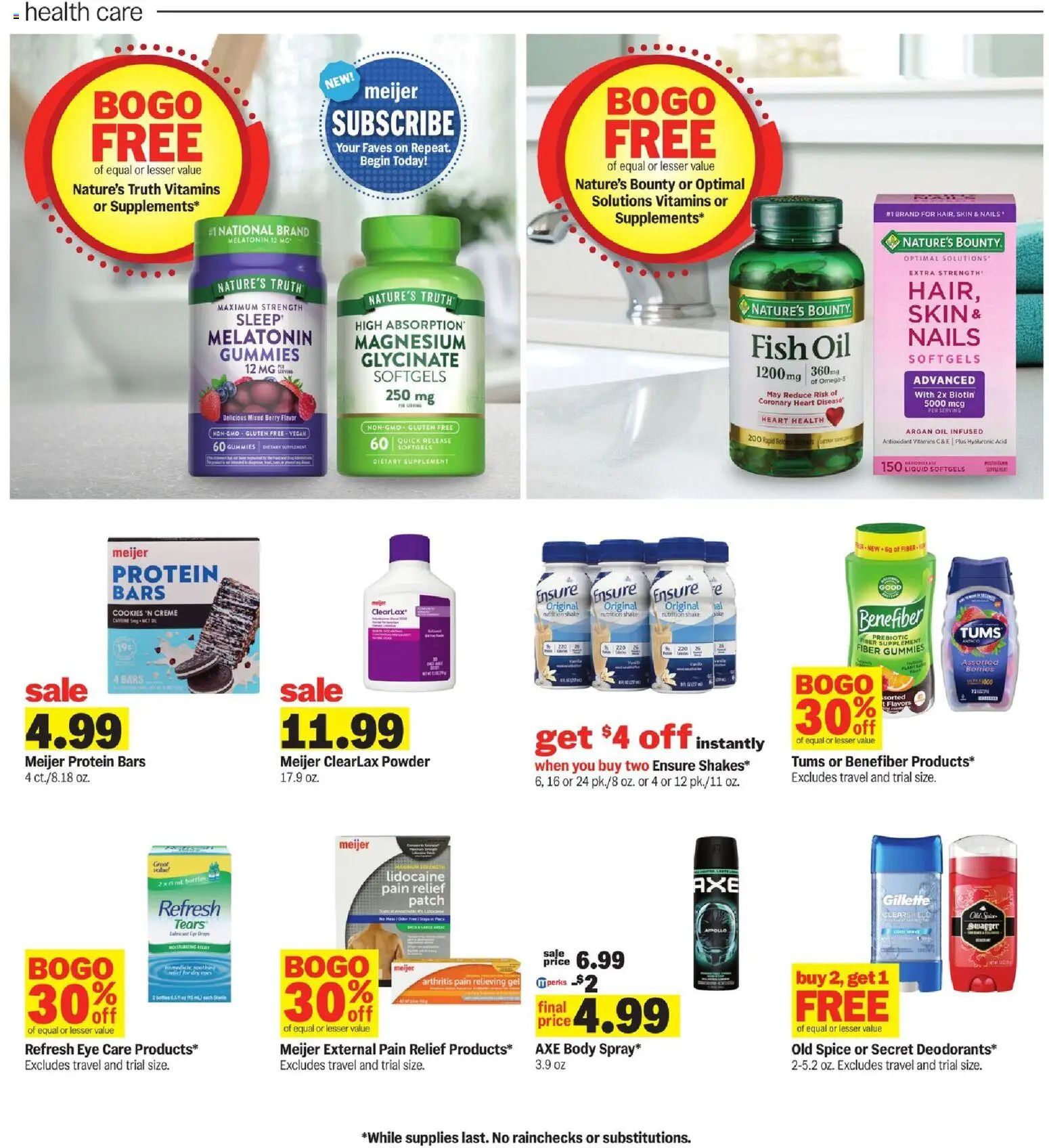 Meijer Weekly Ad Weekly Ad in United States
