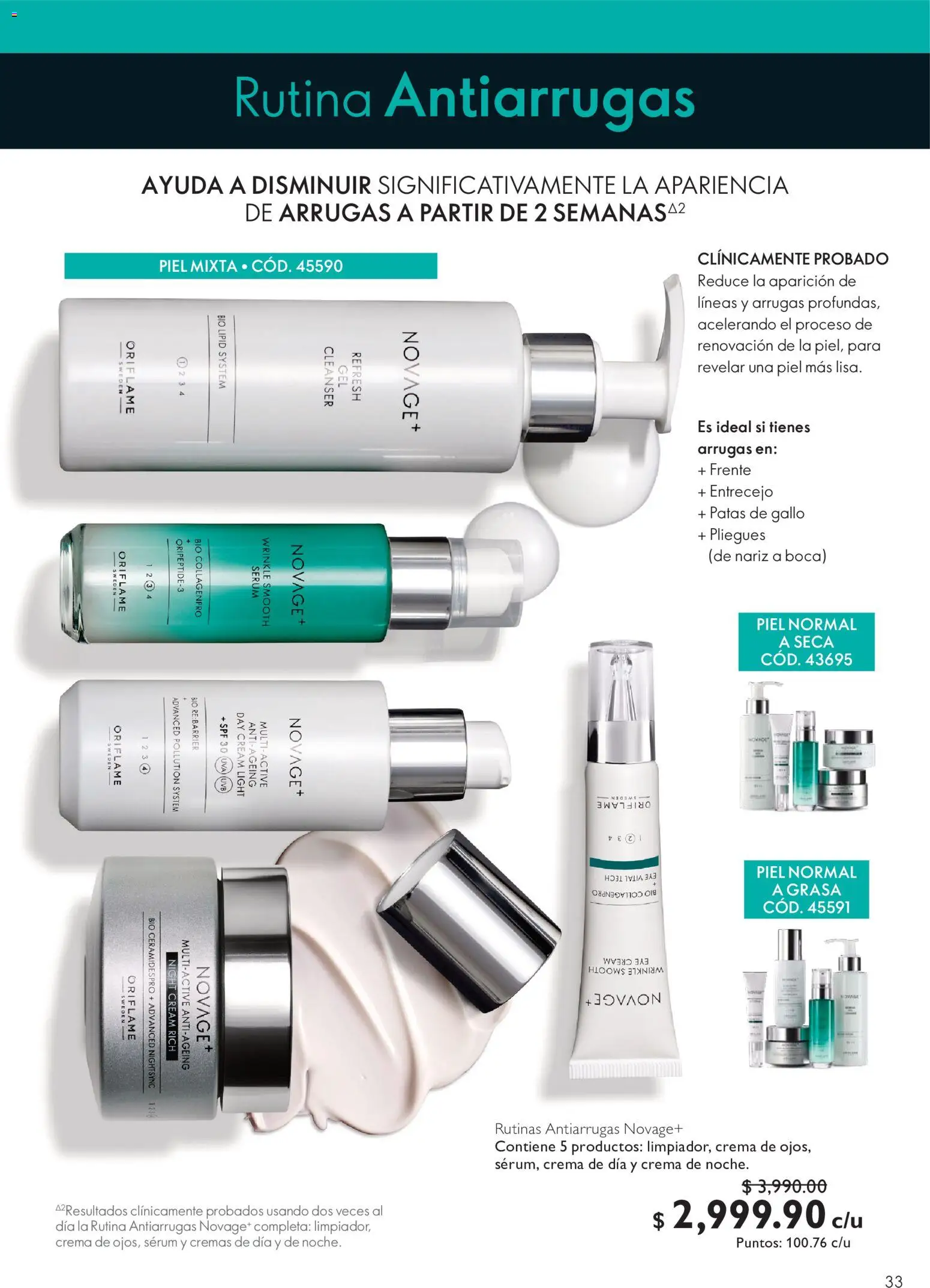 Oriflame campaña 14 2026 Folleto in México