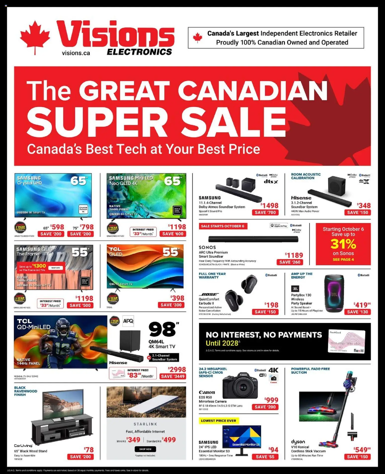 Visions weekly flyer / circulaire Flyer in Canada