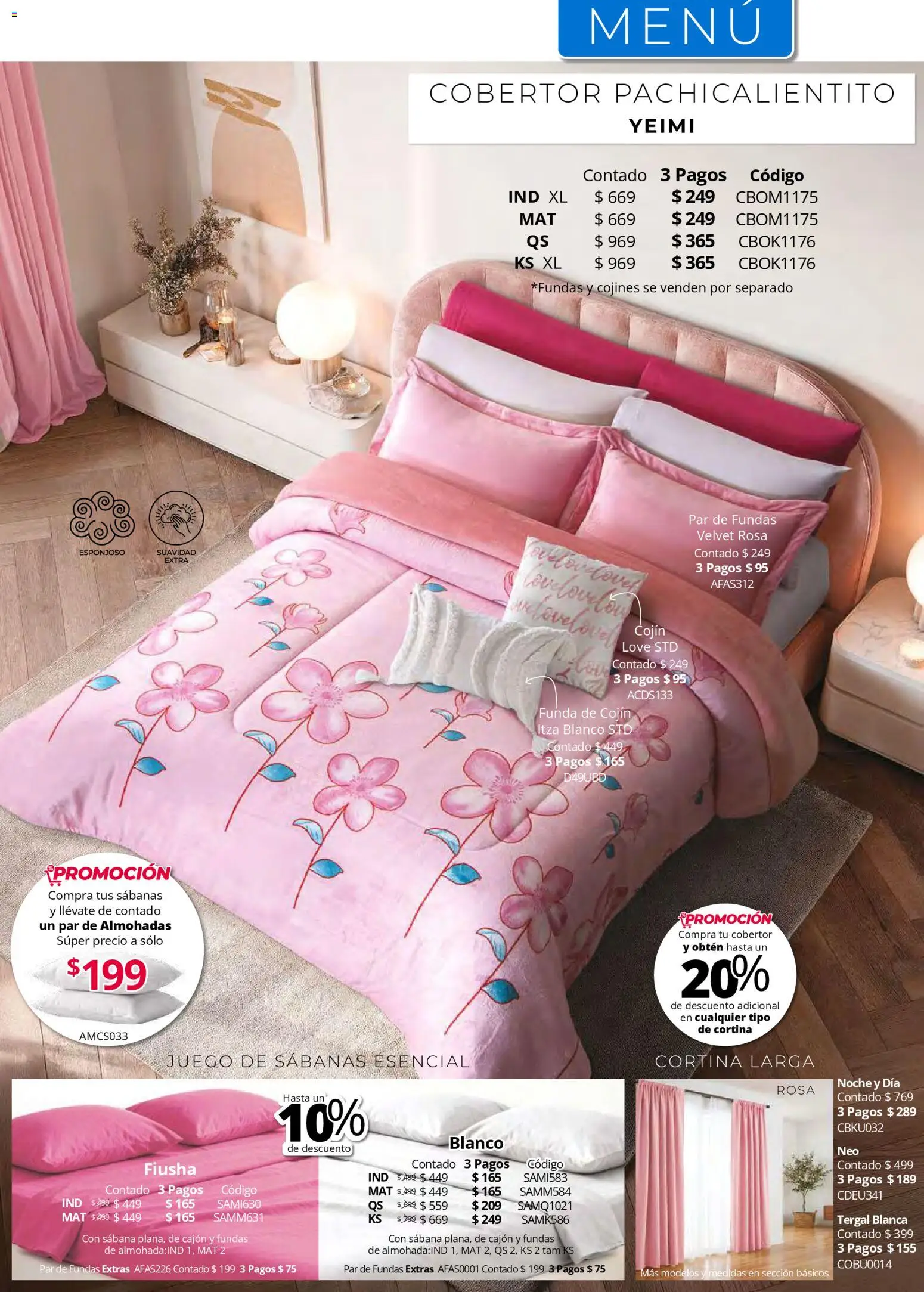 ¡El último » catálogo de Colchas Concord para Julio « está aquí! Descubre las SUPER OFERTAS. | México