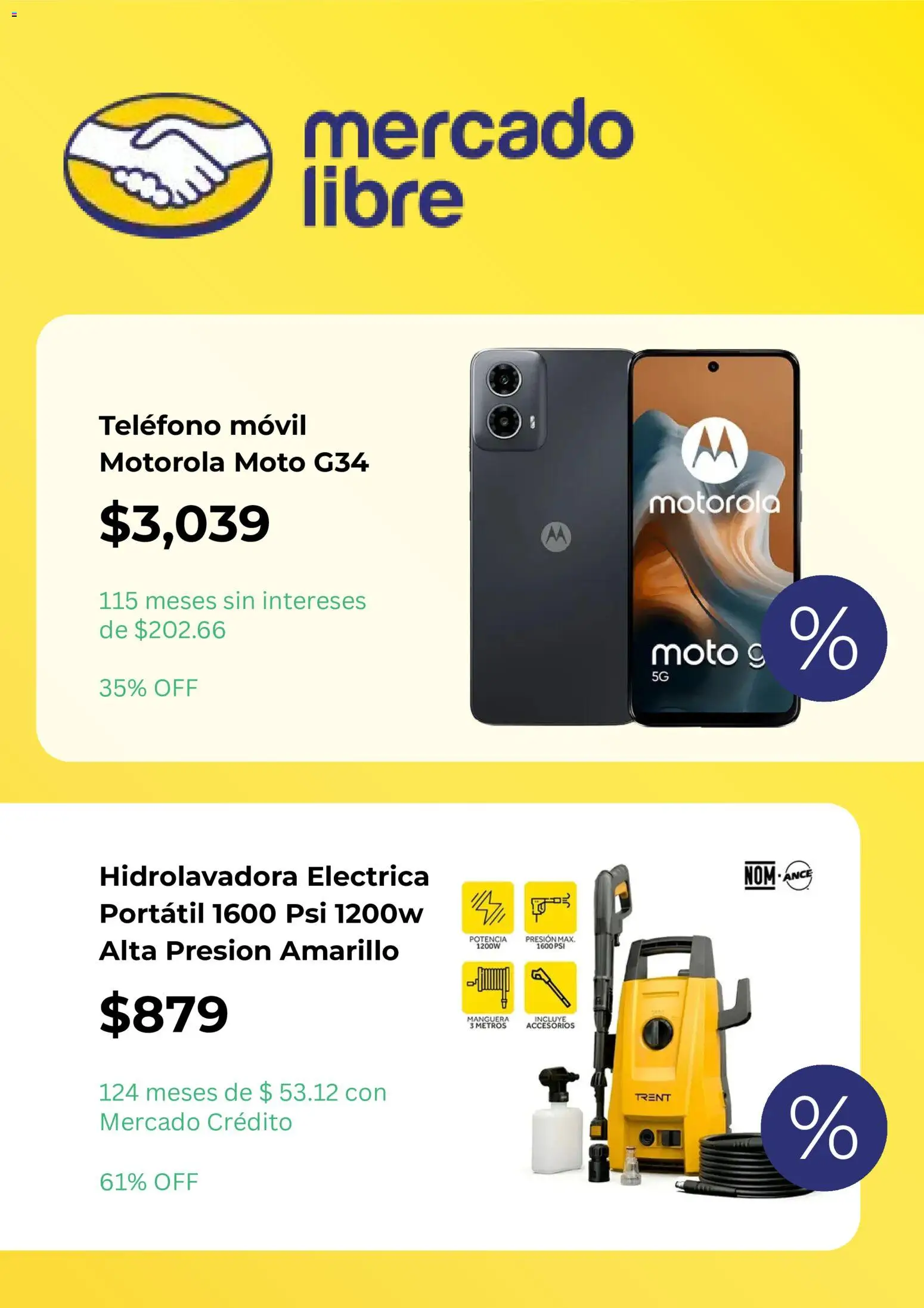 Mercado Libre catálogo Folleto in México