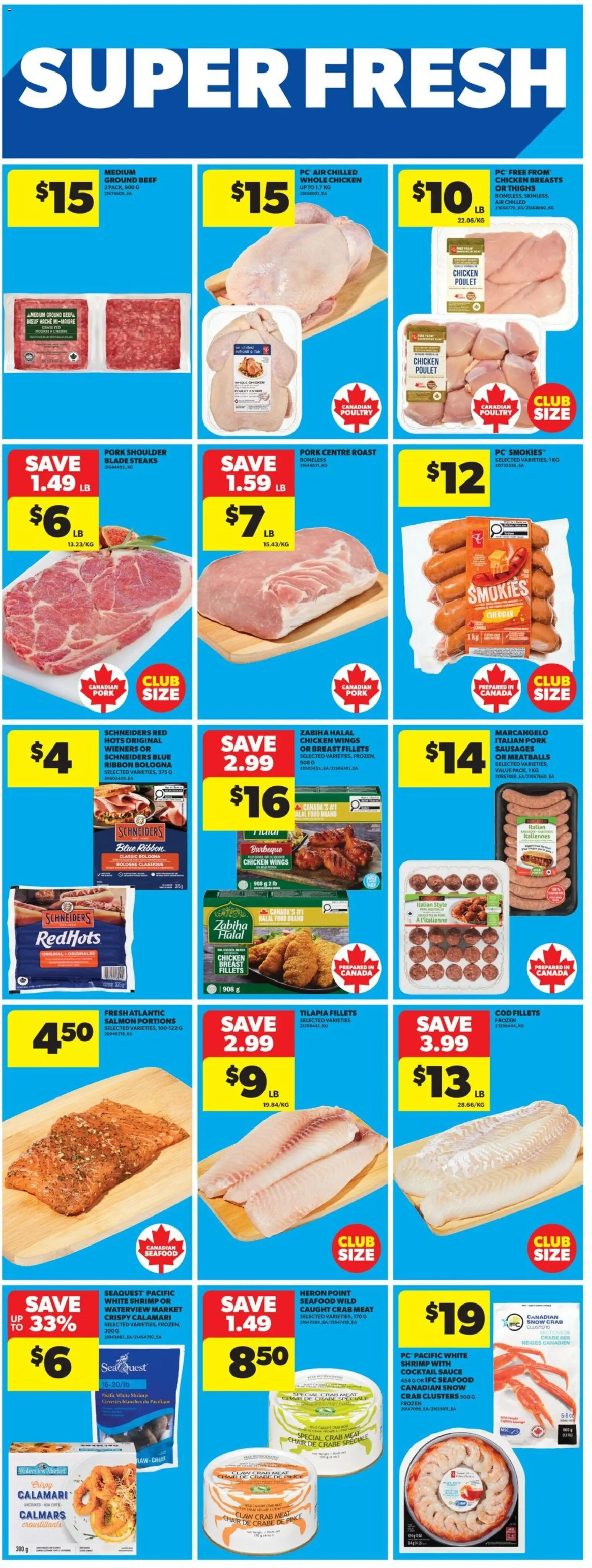 Real Canadian Superstore weekly flyer / circulaire Flyer in Canada