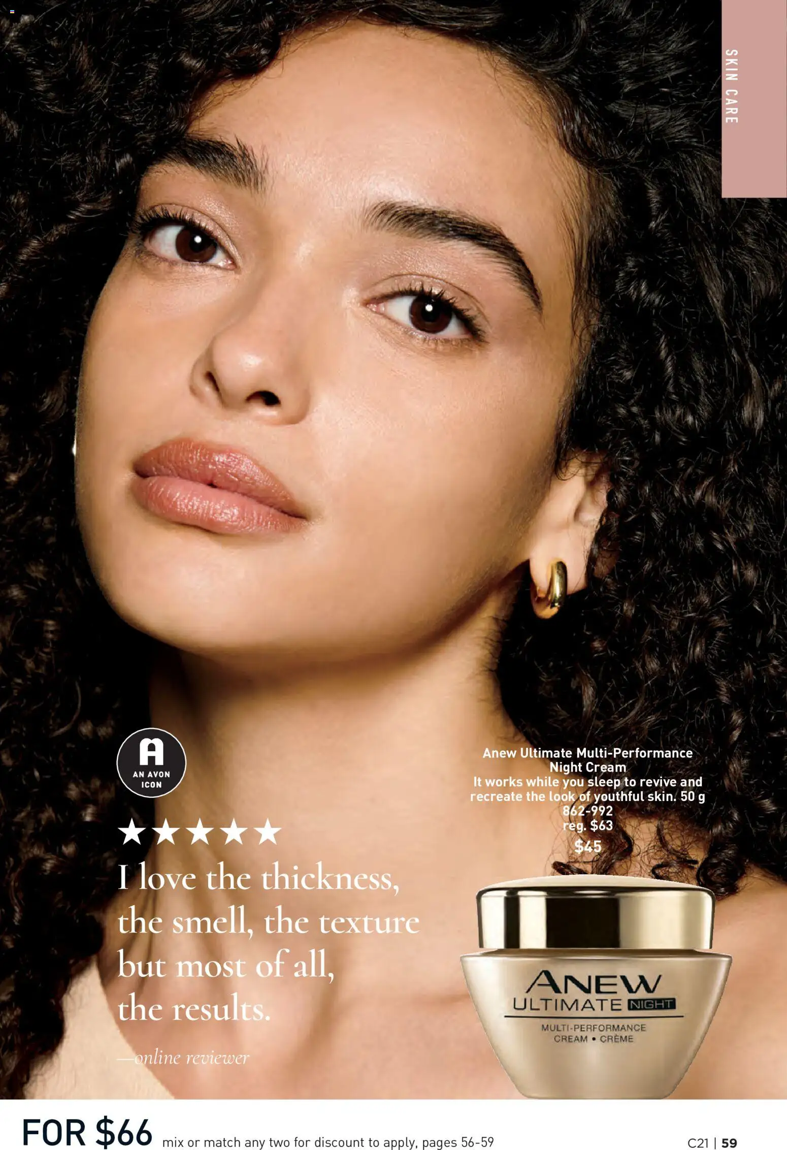 Avon - Brochure Campaign Flyer in Canada