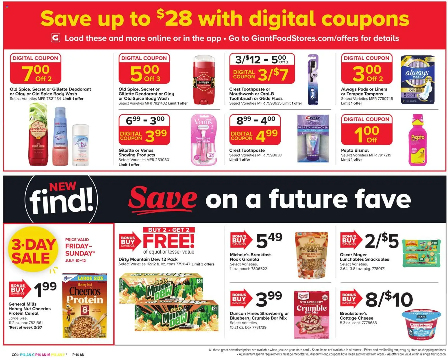 The new Giant flyer is now online. See all July offers on your mobile and save! | United States