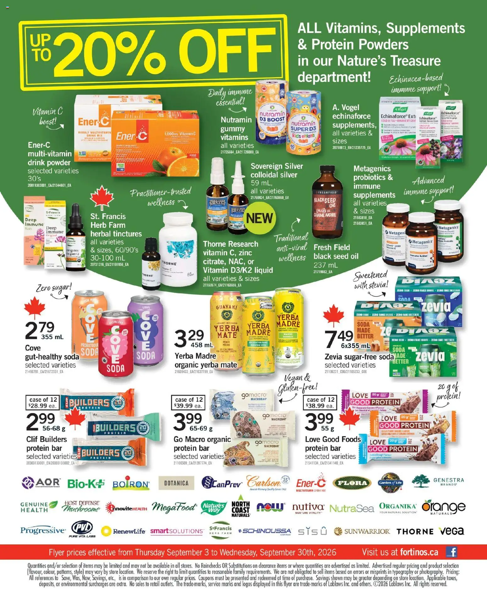 Fortinos weekly flyer / circulaire Flyer in Canada