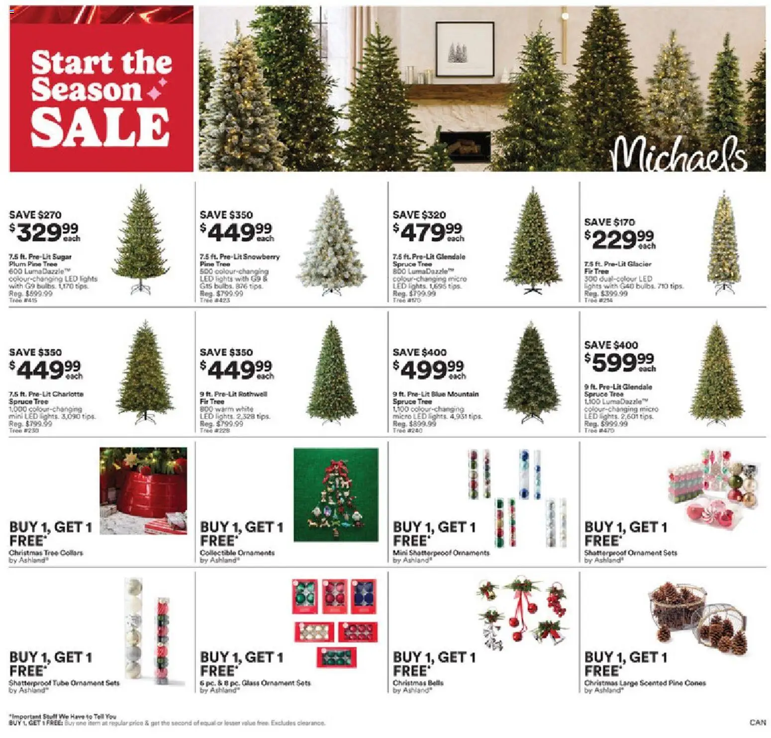 Michaels weekly flyer / circulaire Flyer in Canada