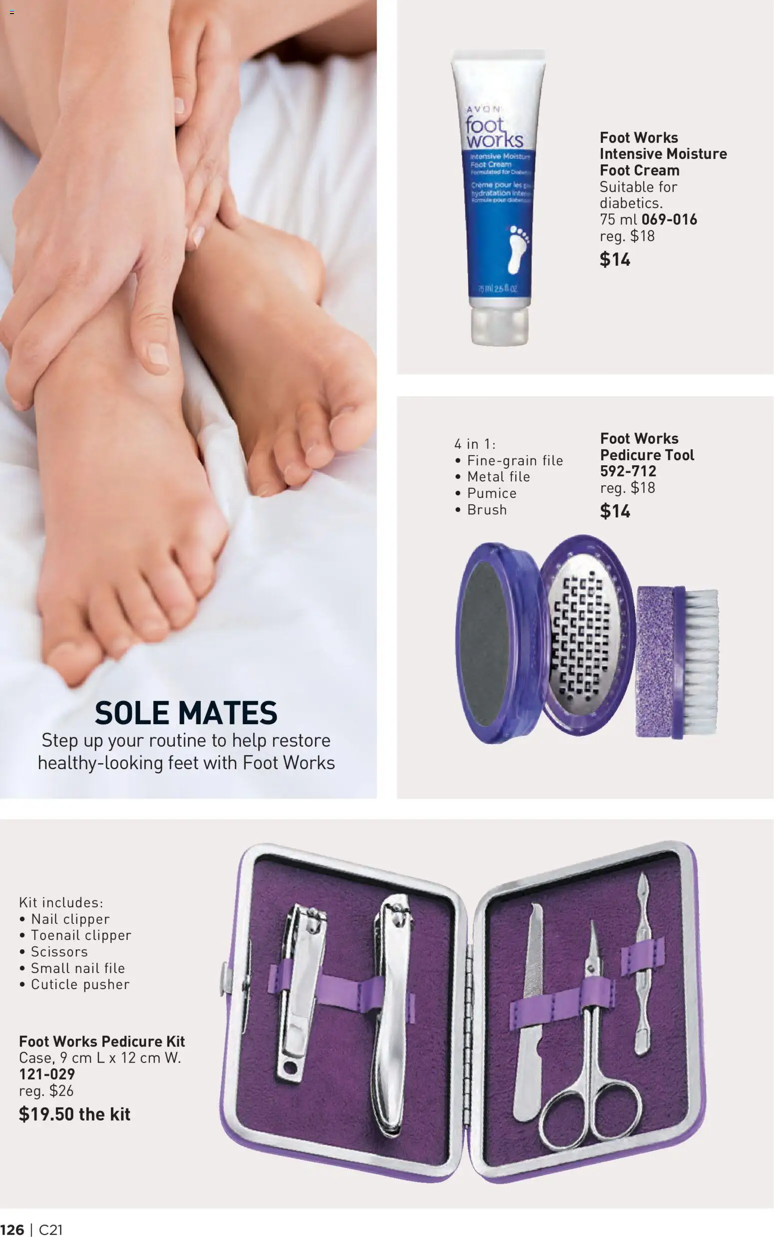 Avon - Brochure Campaign Flyer in Canada