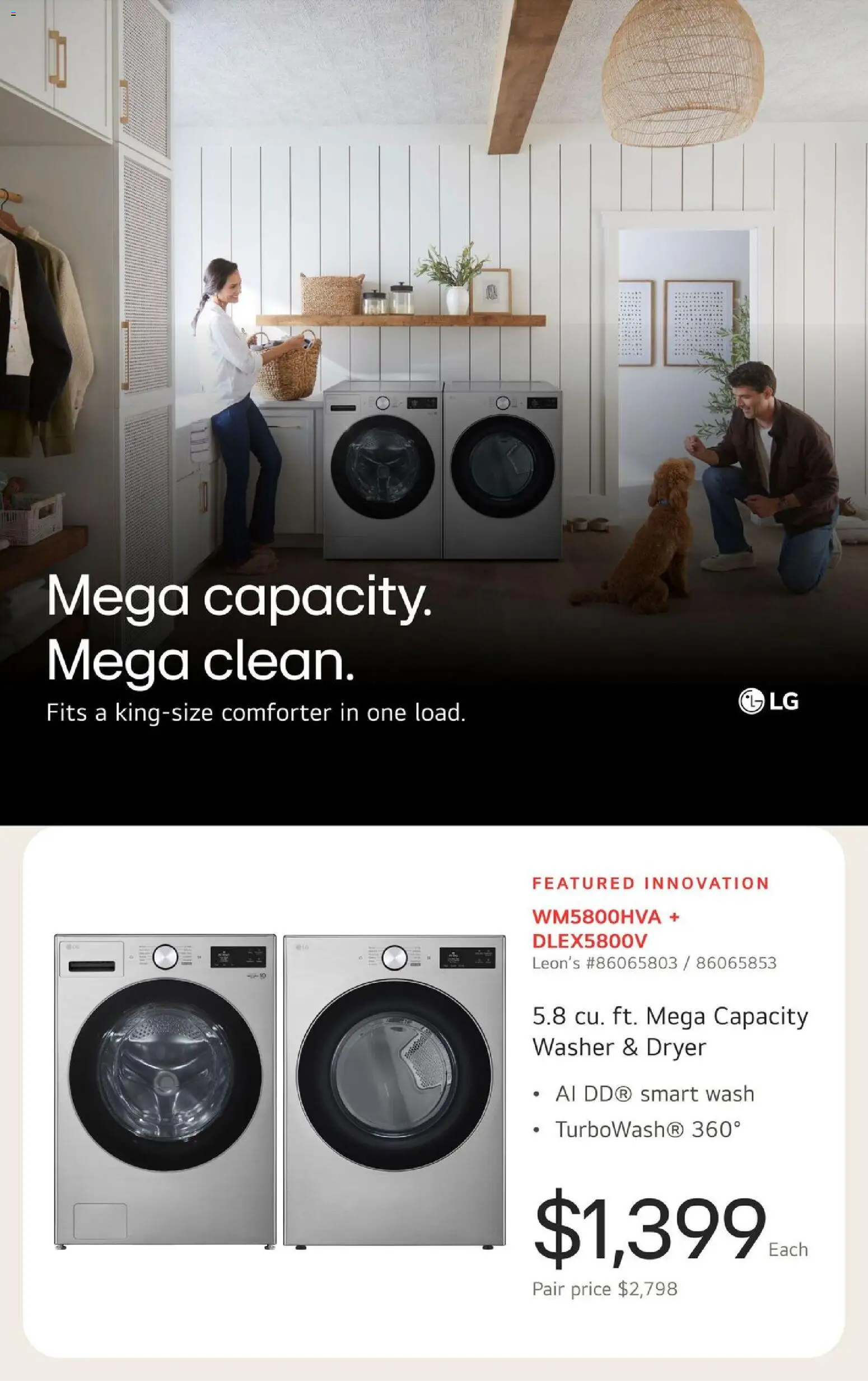 Leon`s weekly flyer / circulaire Flyer in Canada