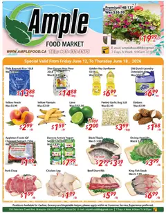 Ample-food-market Ample Food Market weekly flyer / circulaire