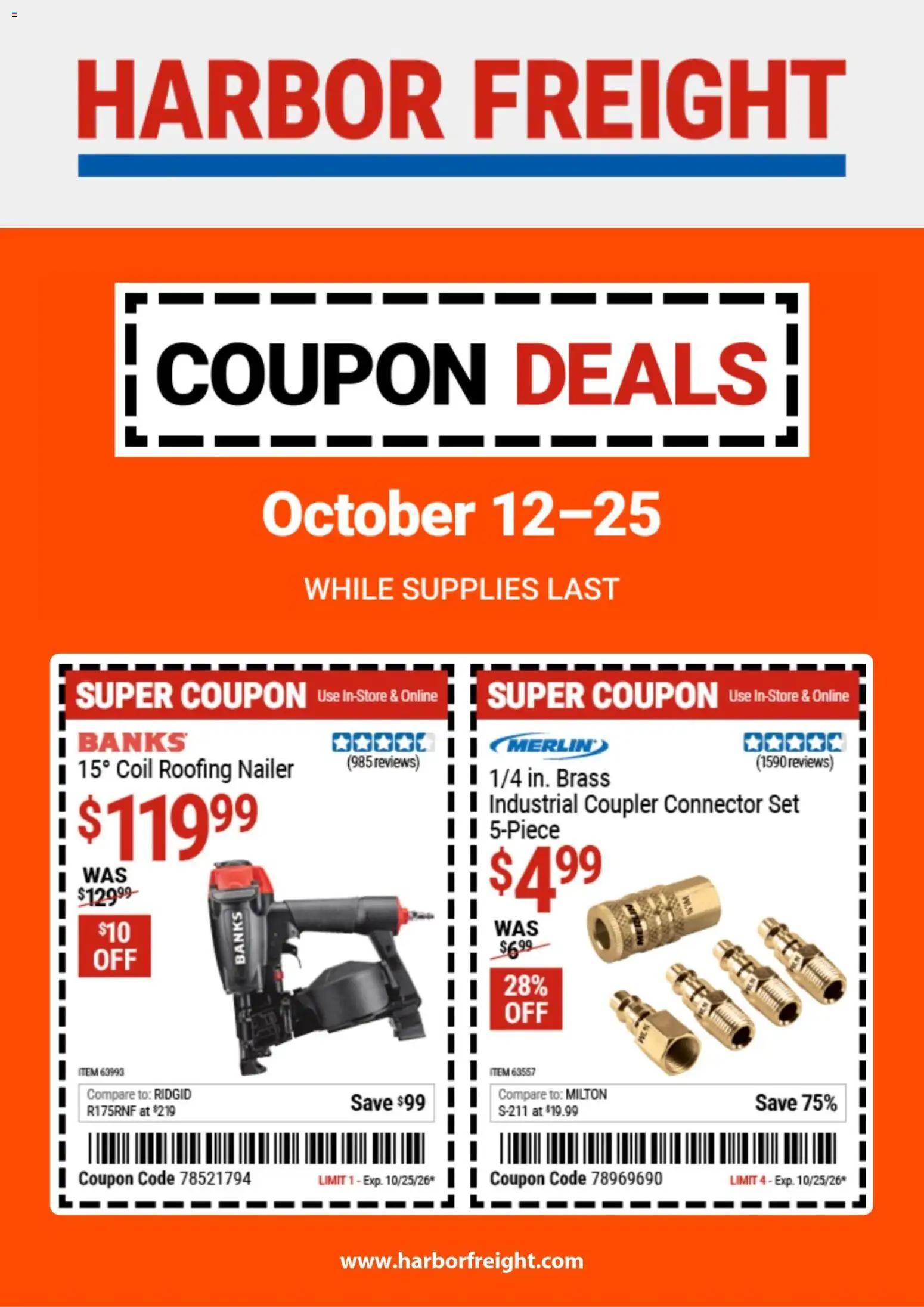 Harbor Freight Weekly Ad Weekly Ad in United States