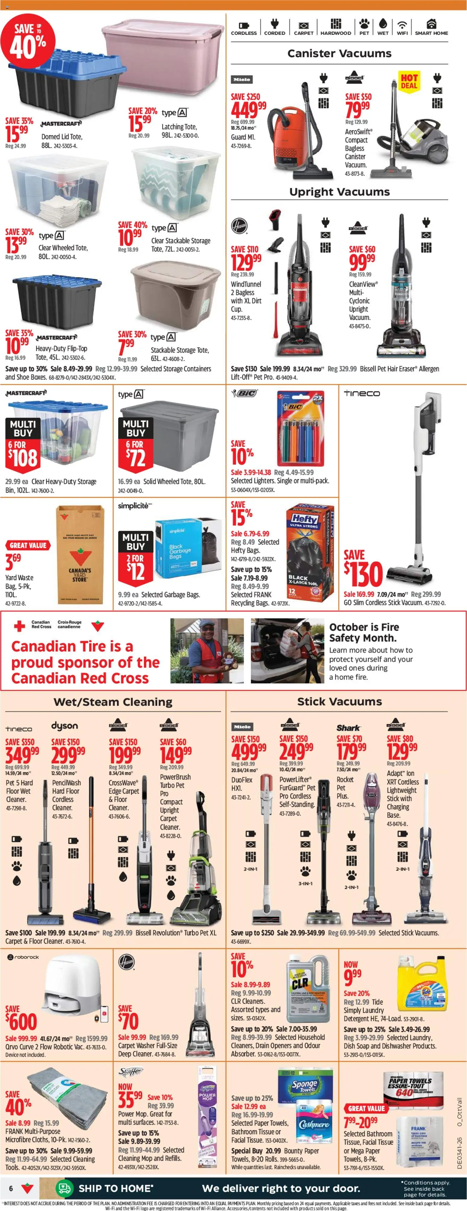 Canadian Tire weekly flyer Flyer in Canada